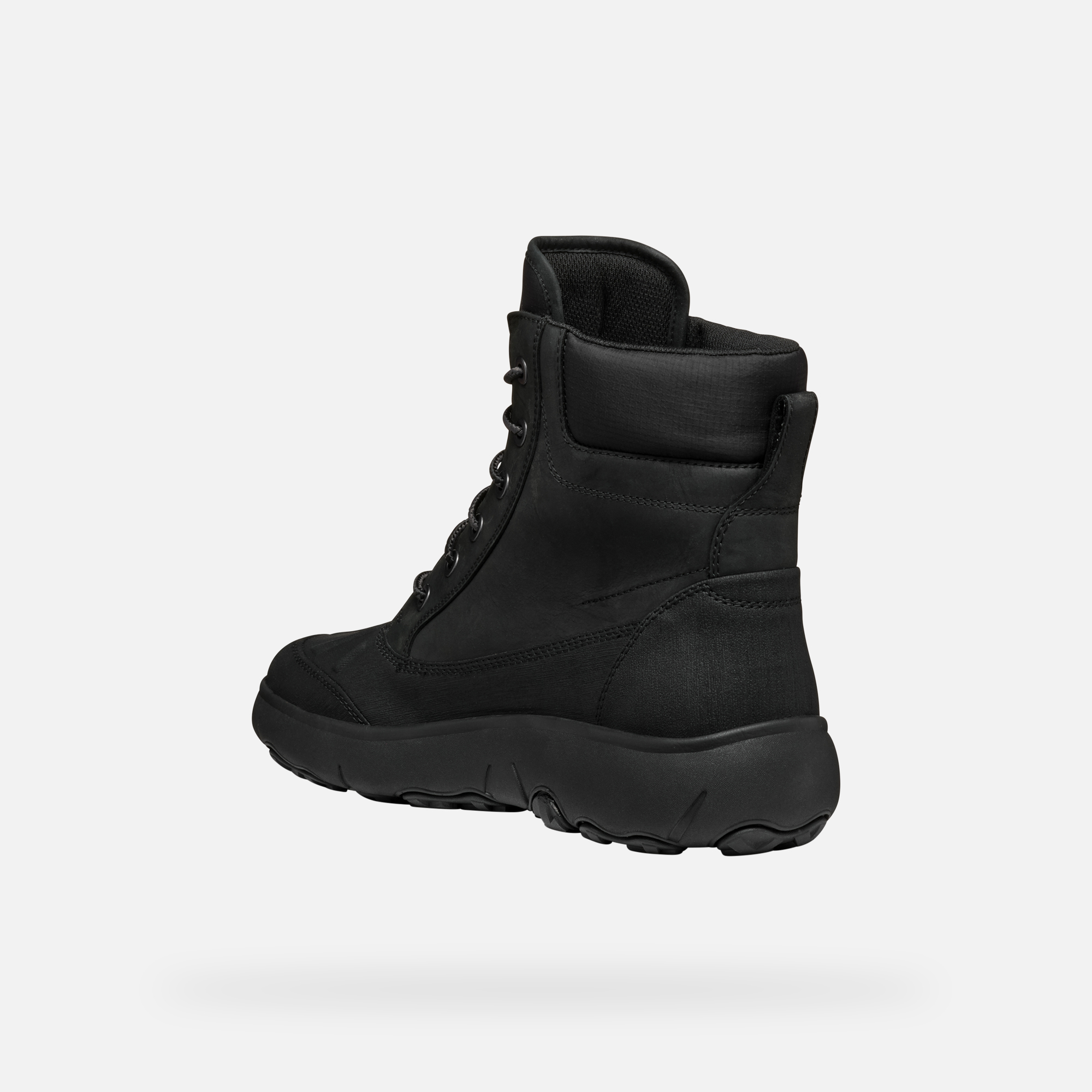 Black Men&#039;s Ankle Boots Geox Nebula + Grip AB - Men