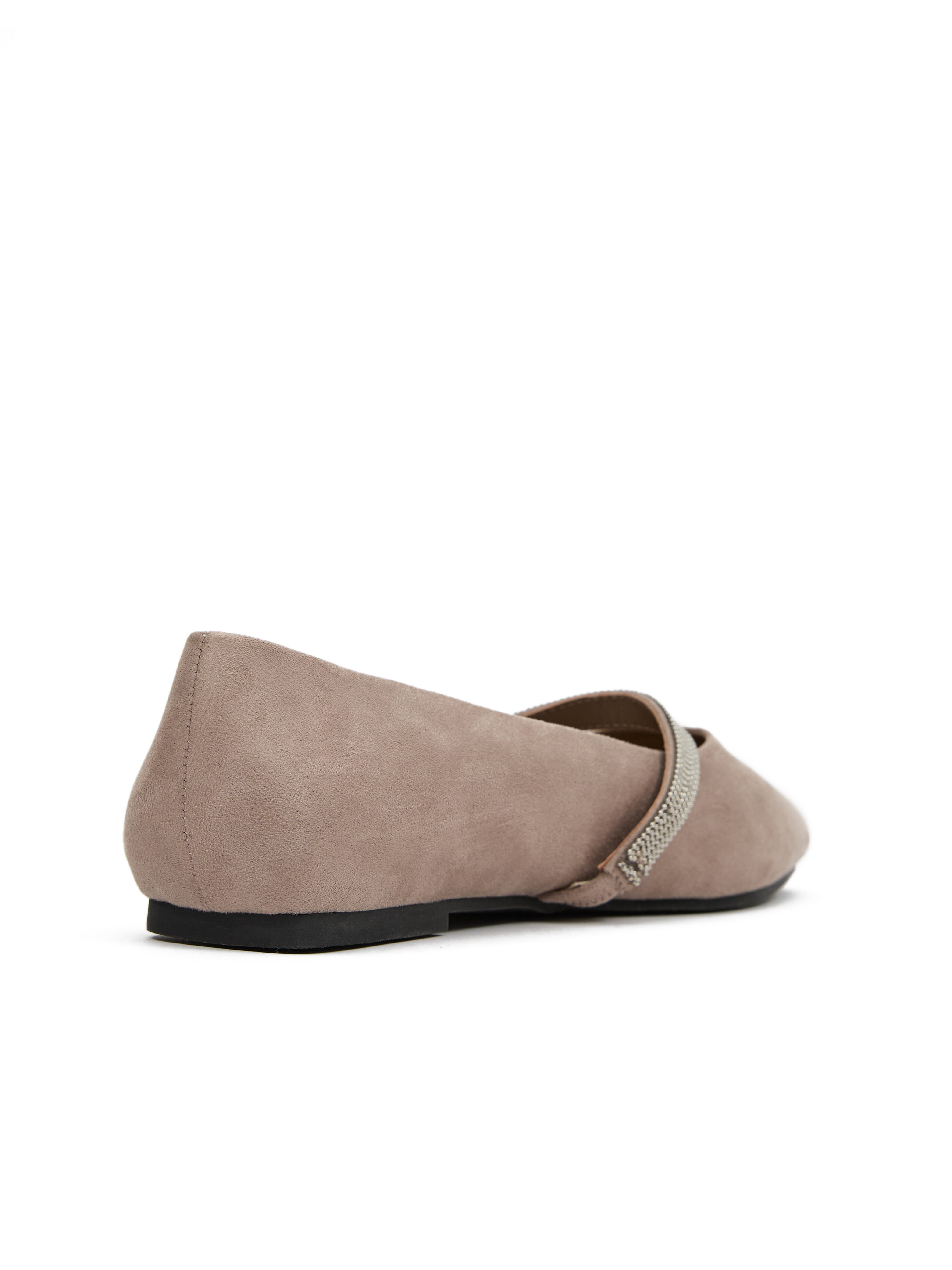Beige women's ballet flats ORSAY - Women's