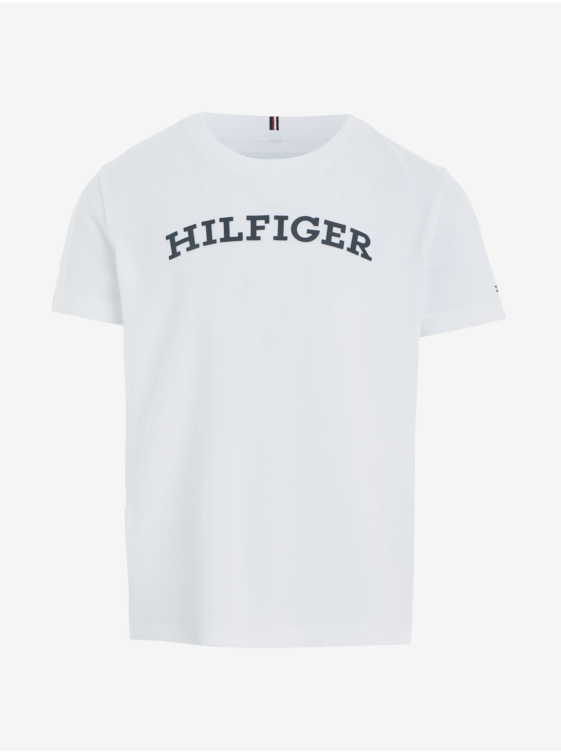 Bílé Dětské Tričko Tommy Hilfiger - Holky