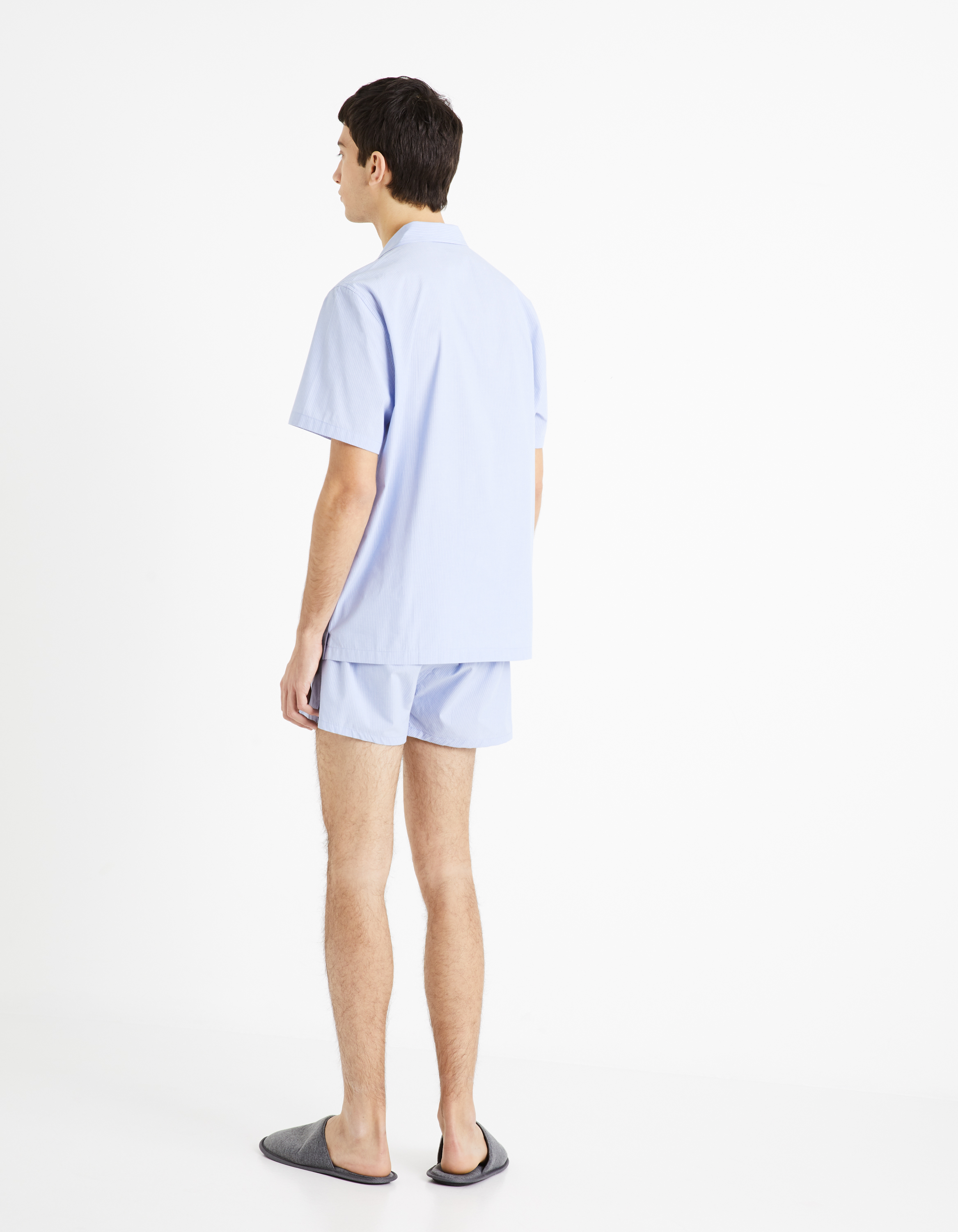 Pijamale pentru barbati Celio - albastru deschis