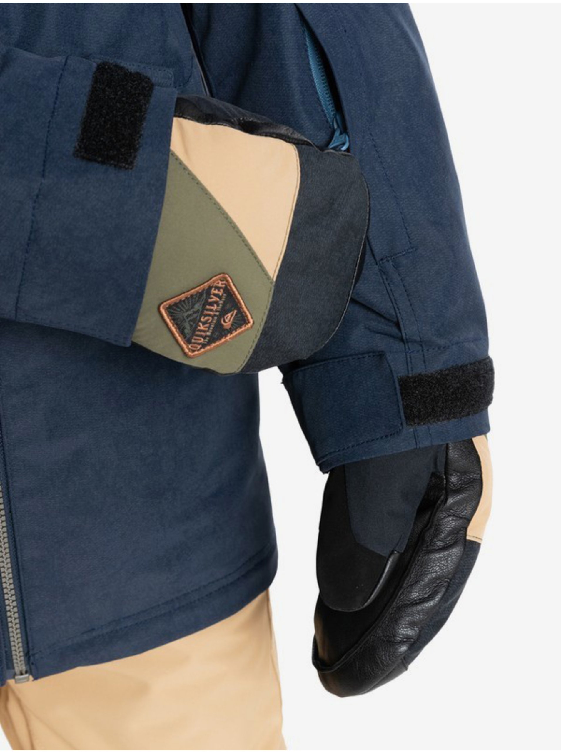 Men&#039;s Dark Blue Jacket Quiksilver Fairbanks - Men&#039;s