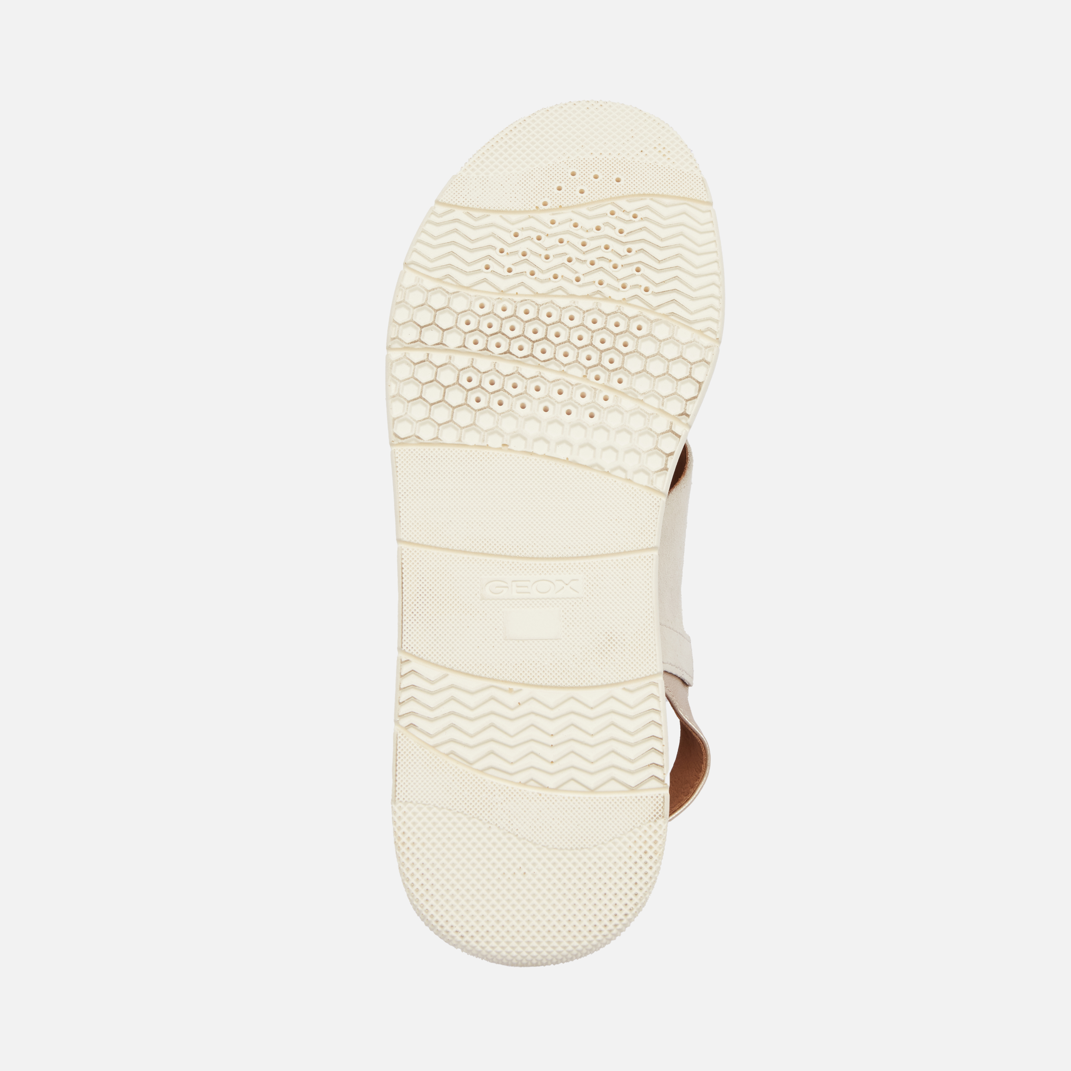 Gold women's sandals Geox Dandra - Women's