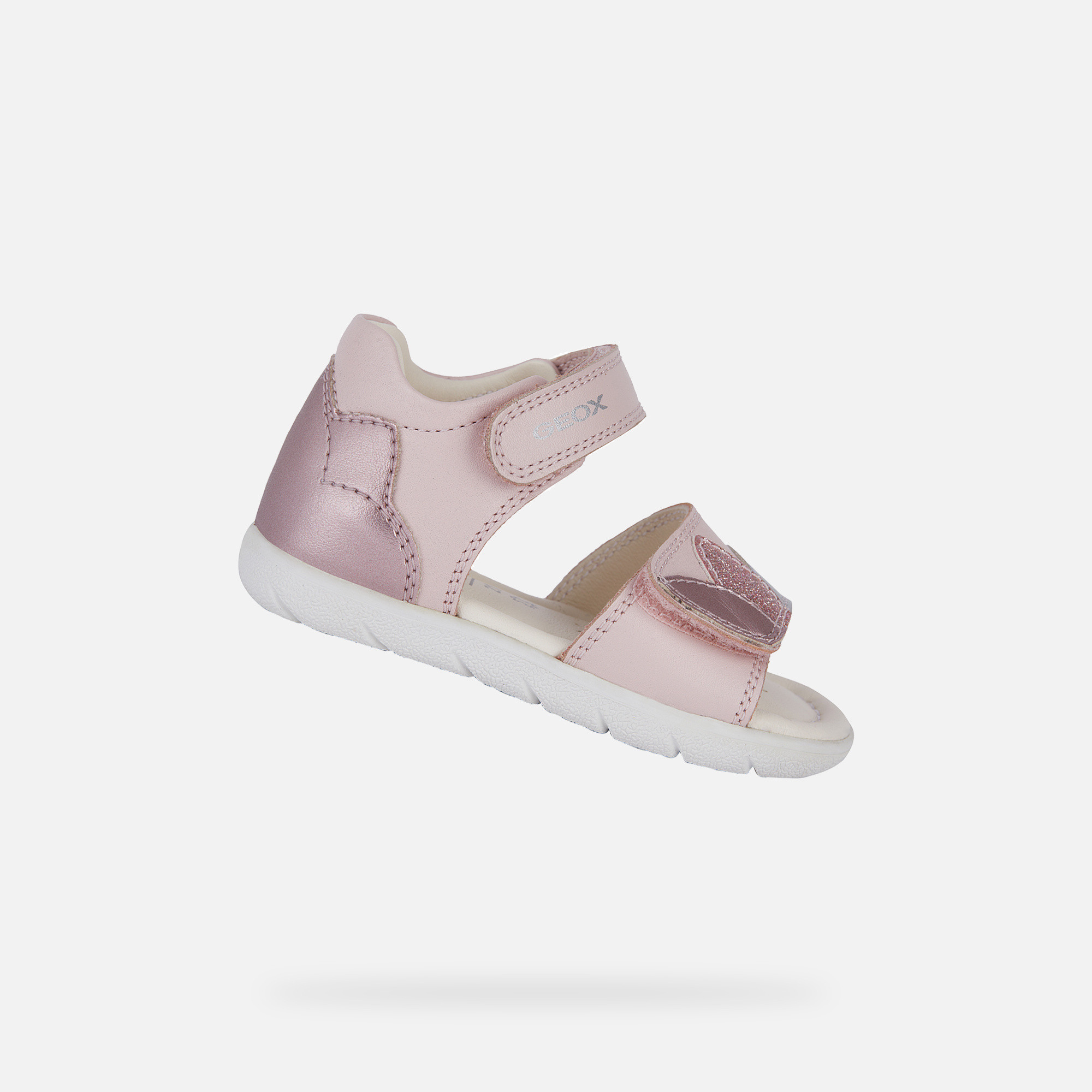 Light Pink Girls Sandals Geox Alul - Girls