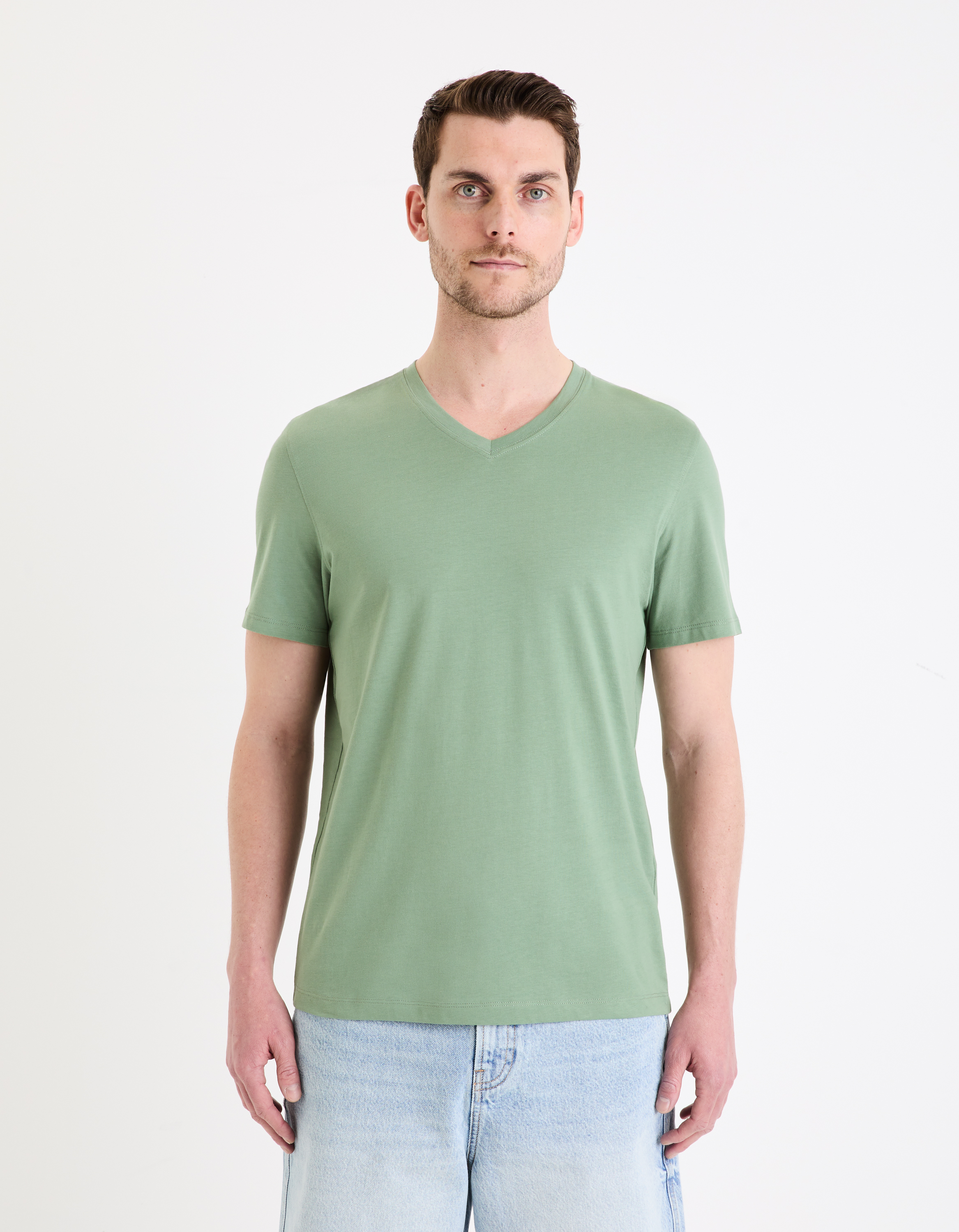 Topuri pentru barbati Celio - verde deschis
