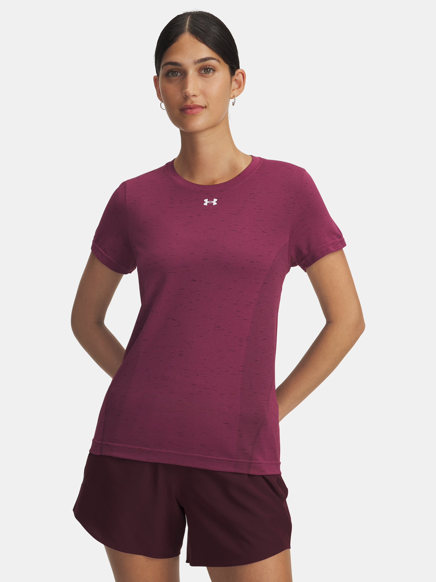 Women&#039;s T-shirt Under Armour Vanish Seamless Loose SS-RED - Women&#039;s
