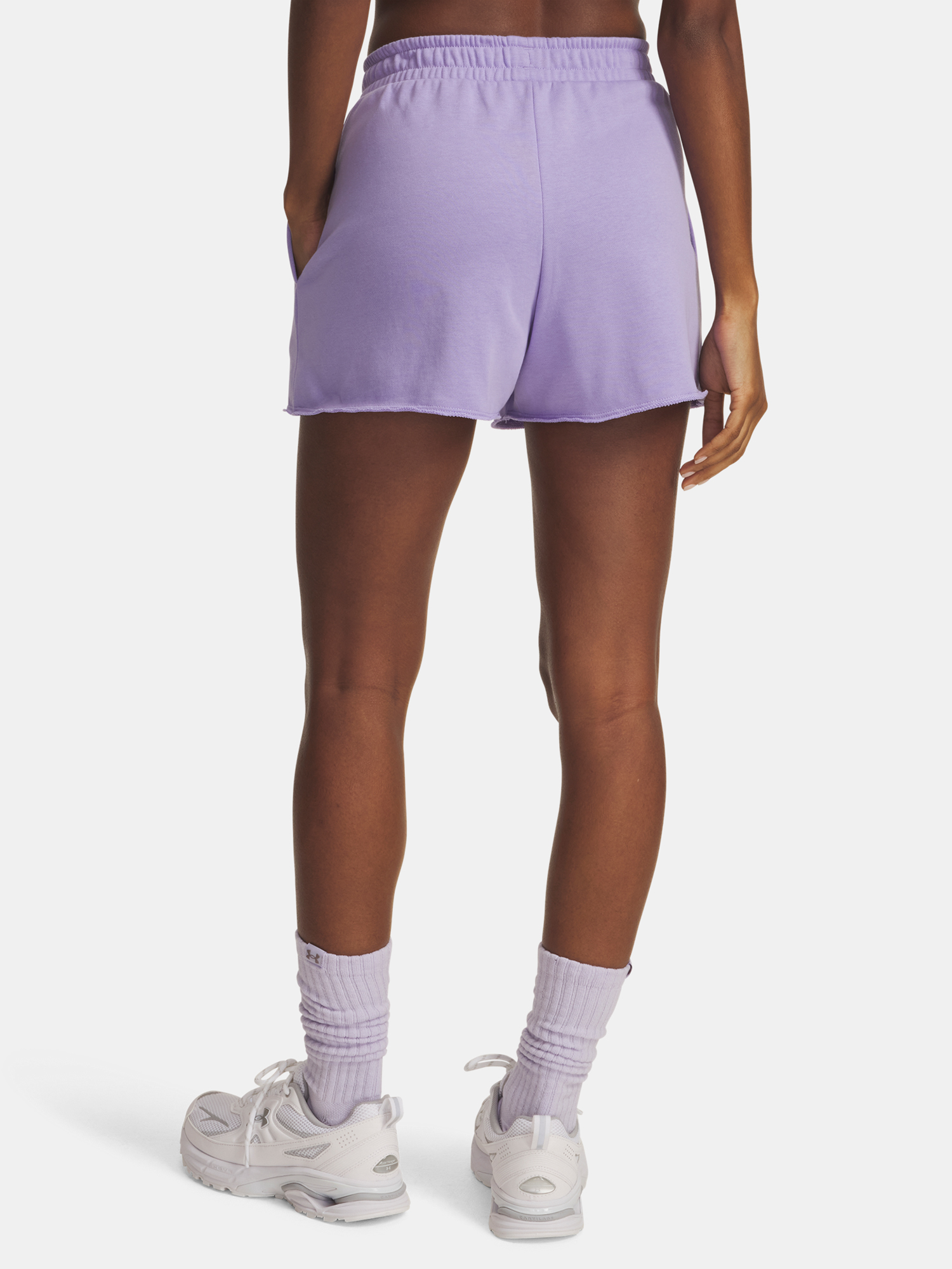 Pantaloni de trening mov Under Armour