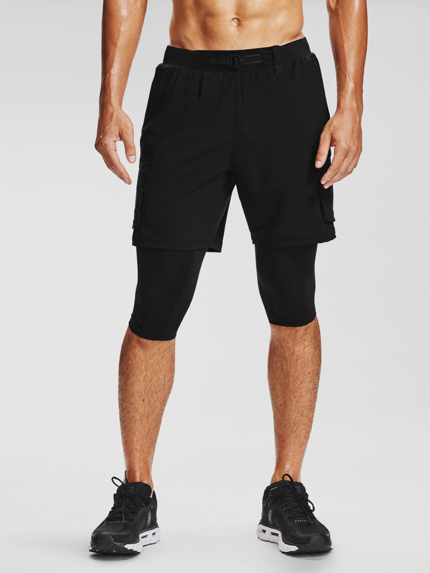 Spodenki Under Armour UA Run Anywhere 2N1 Long STS-BLK