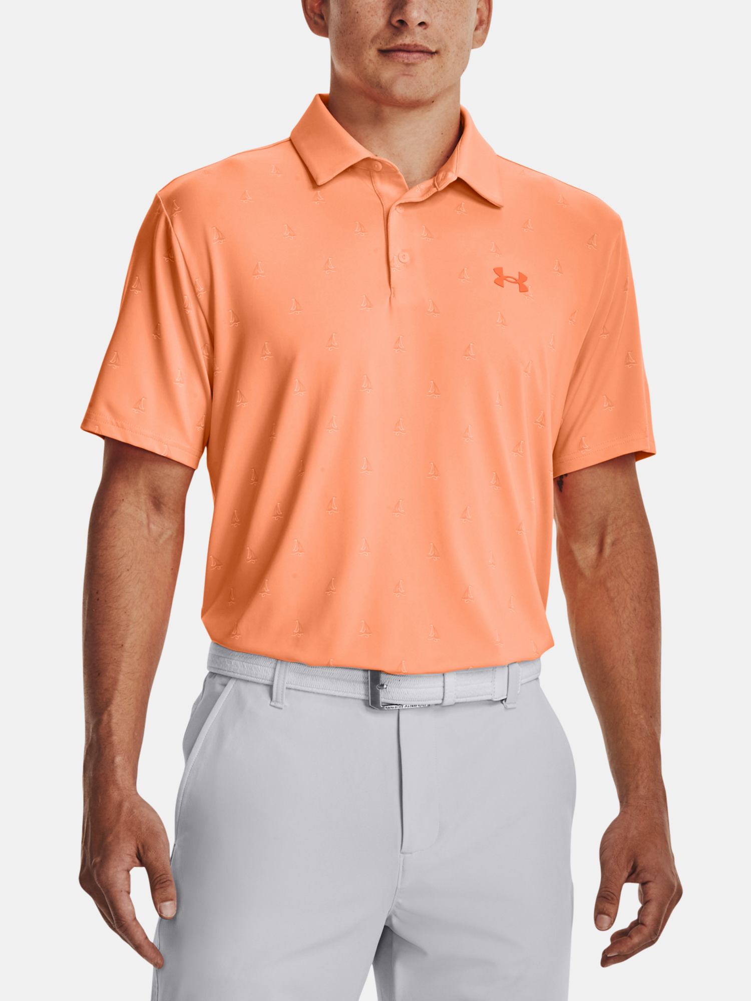 Under Armour Tričko UA Playoff 3.0 Printed Polo-ORG - Pánské