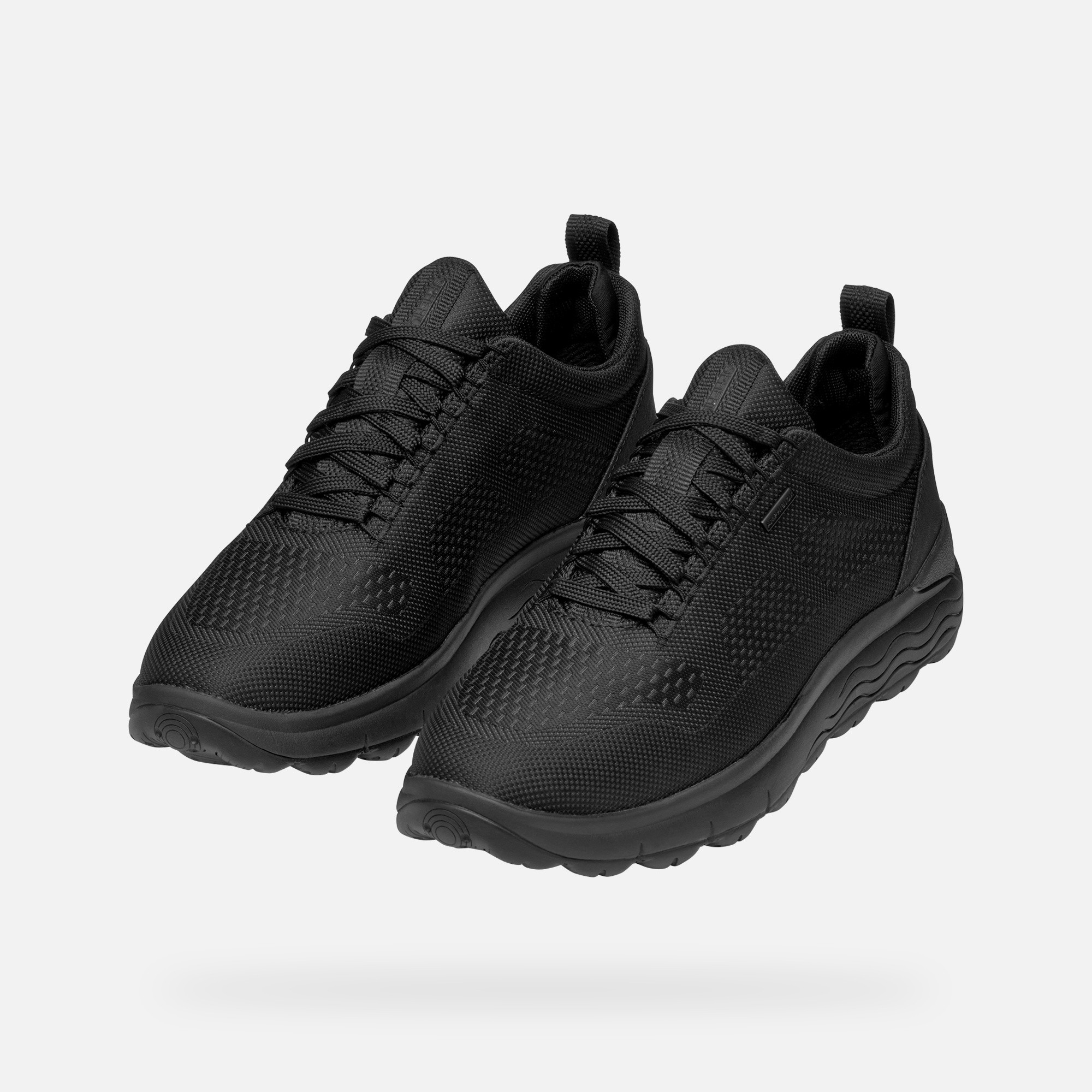 Black men's sneakers Geox Spherica 4X4 ABX - Men's