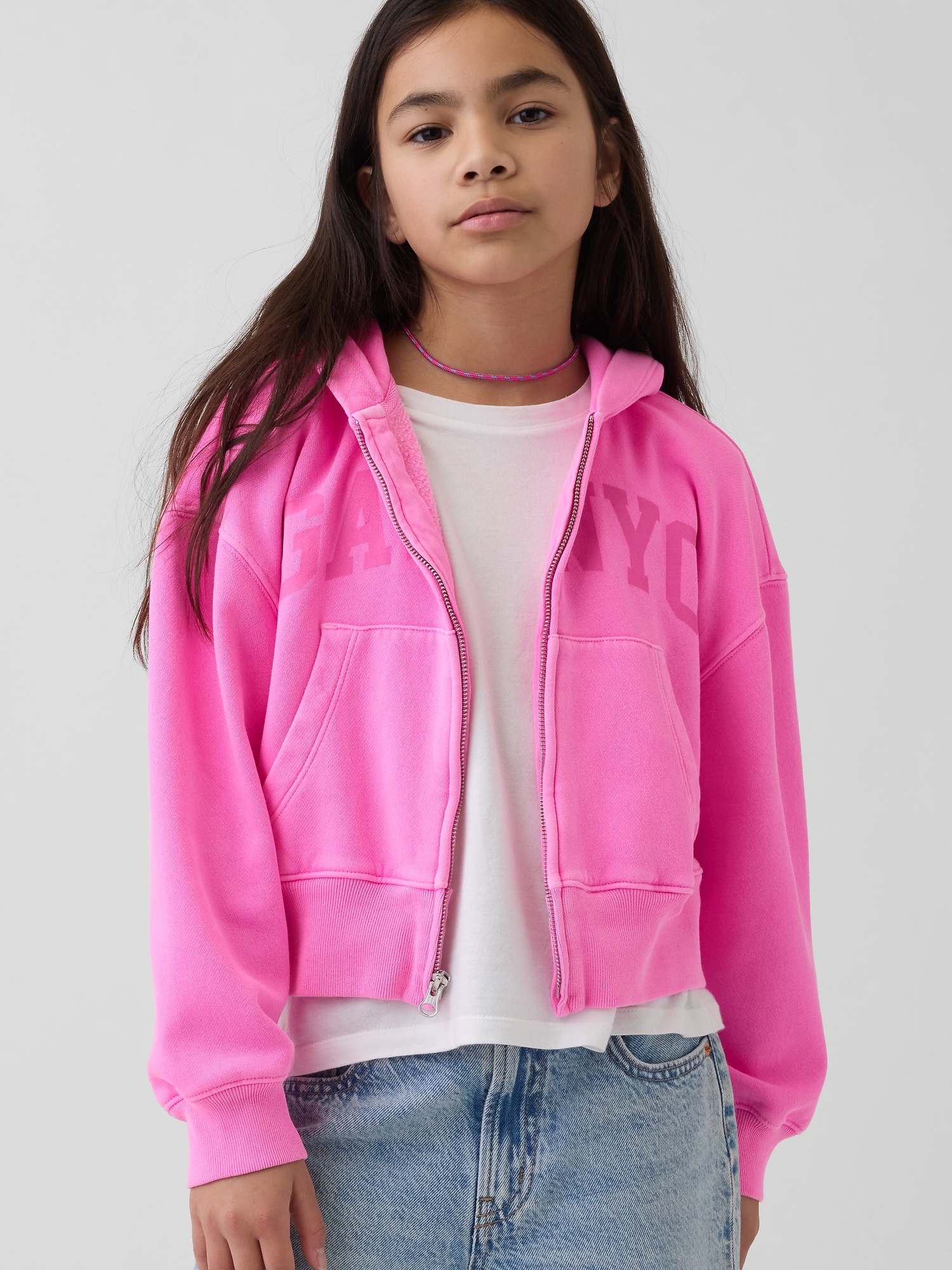 Детски суитшърт с лого GAP