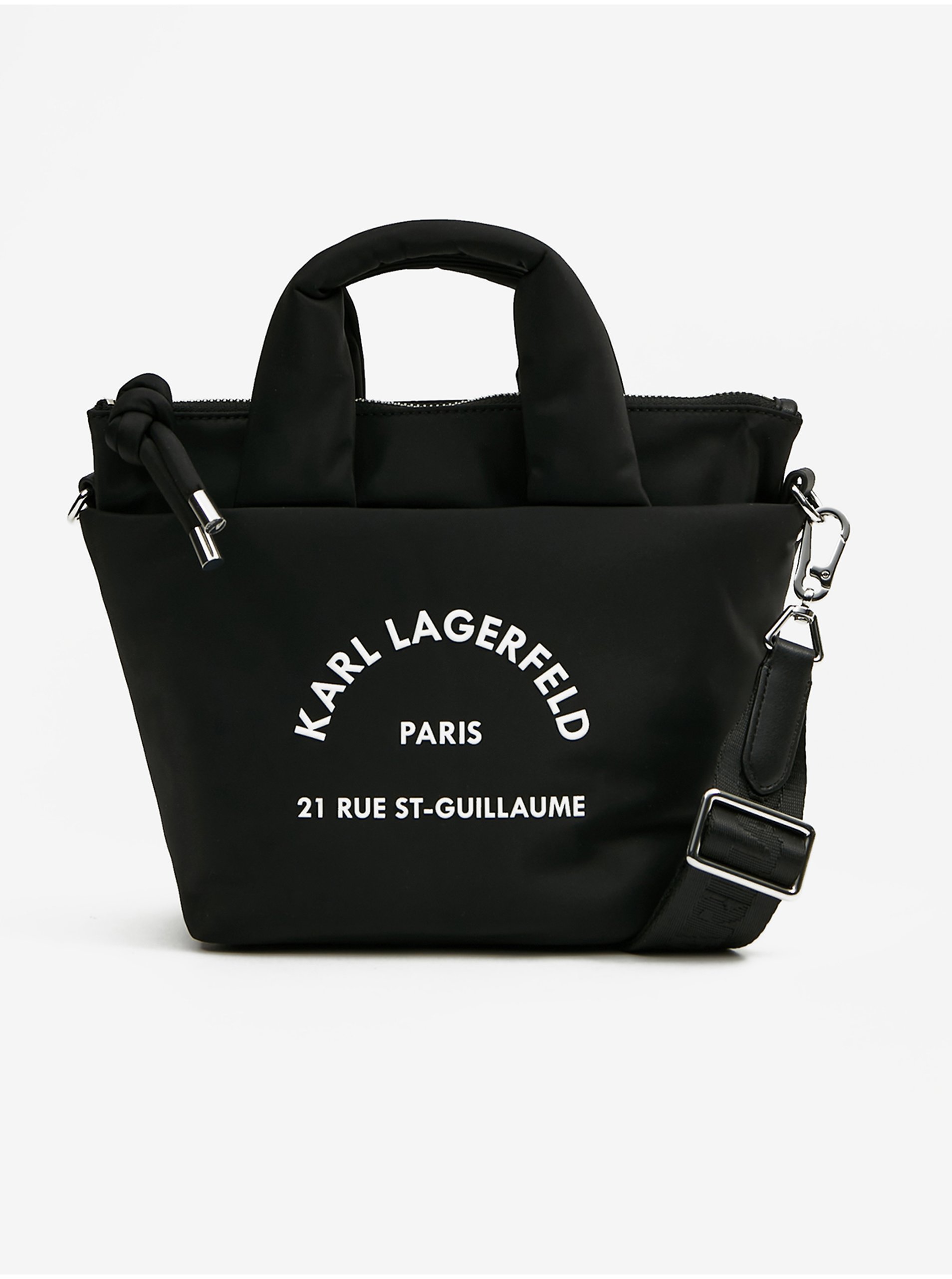 Black Ladies Handbag KARL LAGERFELD Interstellar Roller Derby - Ladies