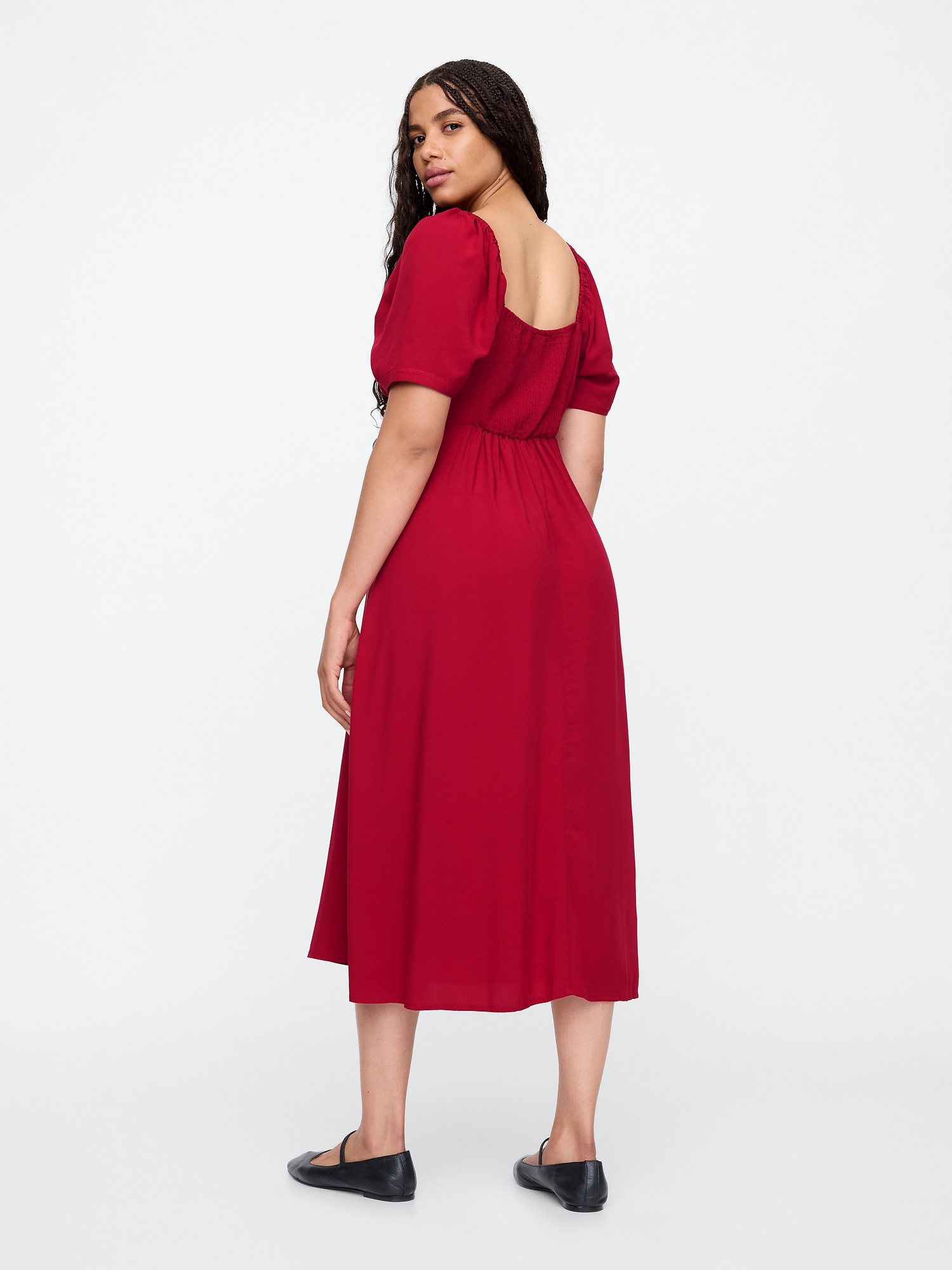 GAP Midi dress with slit - Women's