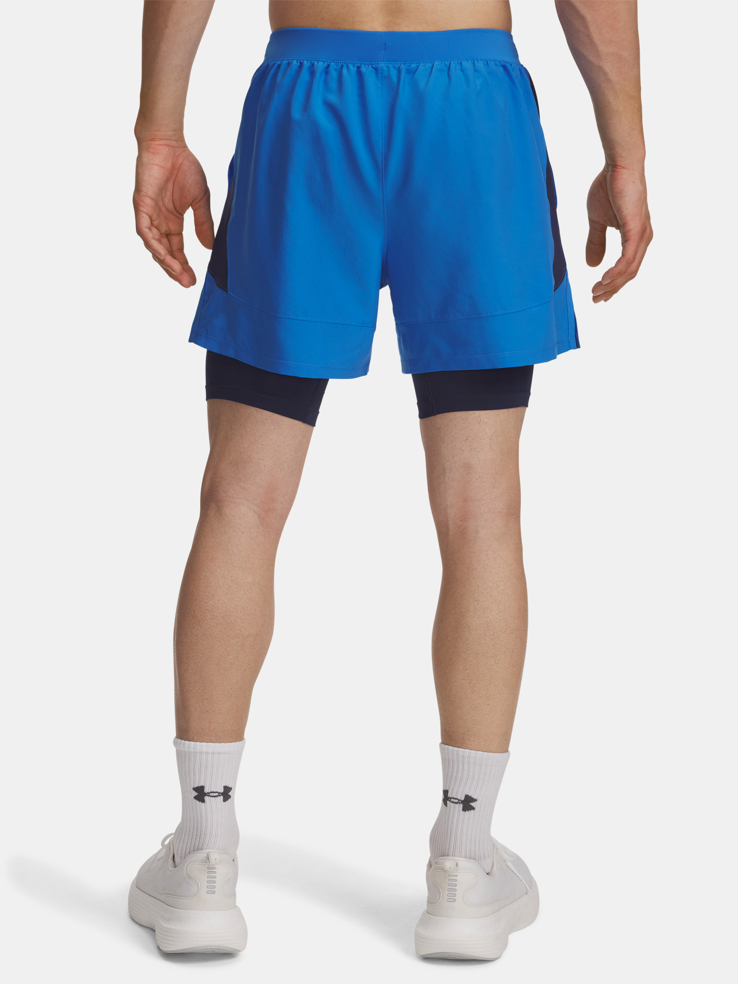 Men&#039;s shorts Under Armour UA LAUNCH 5&#039;&#039; 2-IN-1 SHORTS-BLU - Men&#039;s