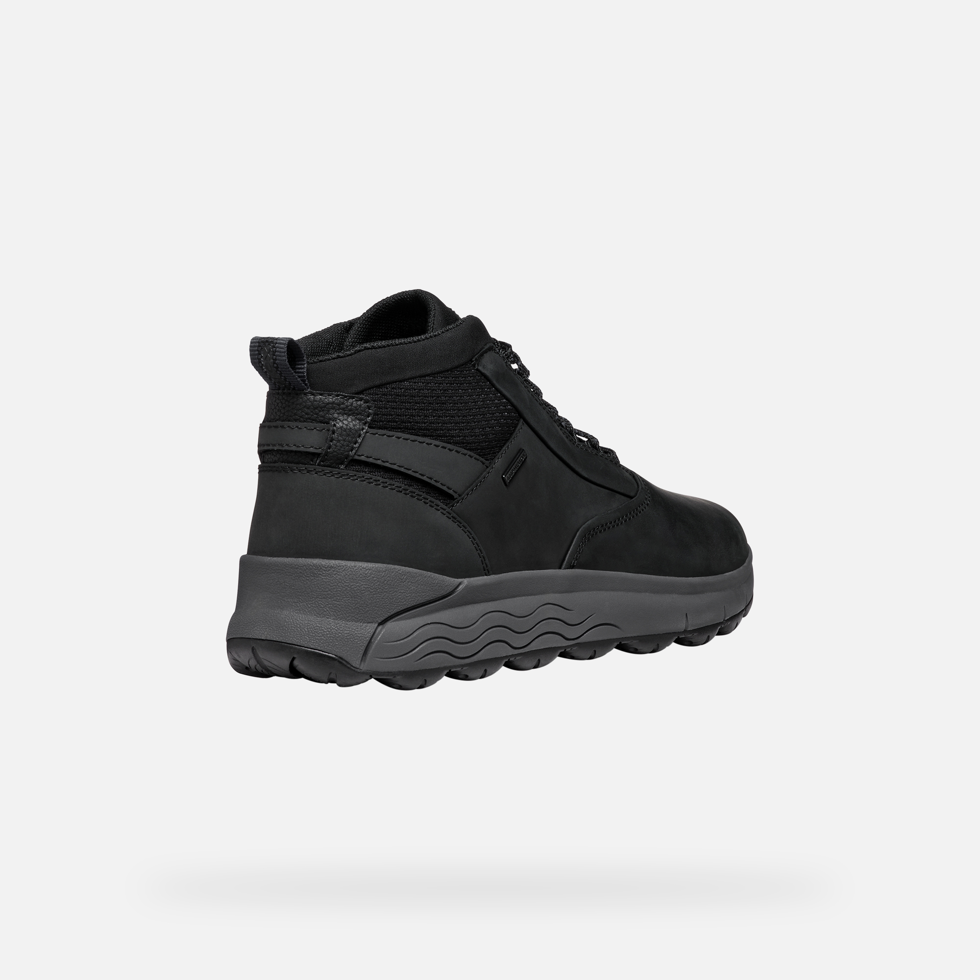 Black men&#039;s ankle boots Geox Spherica 4x4 B Abx - Men&#039;s