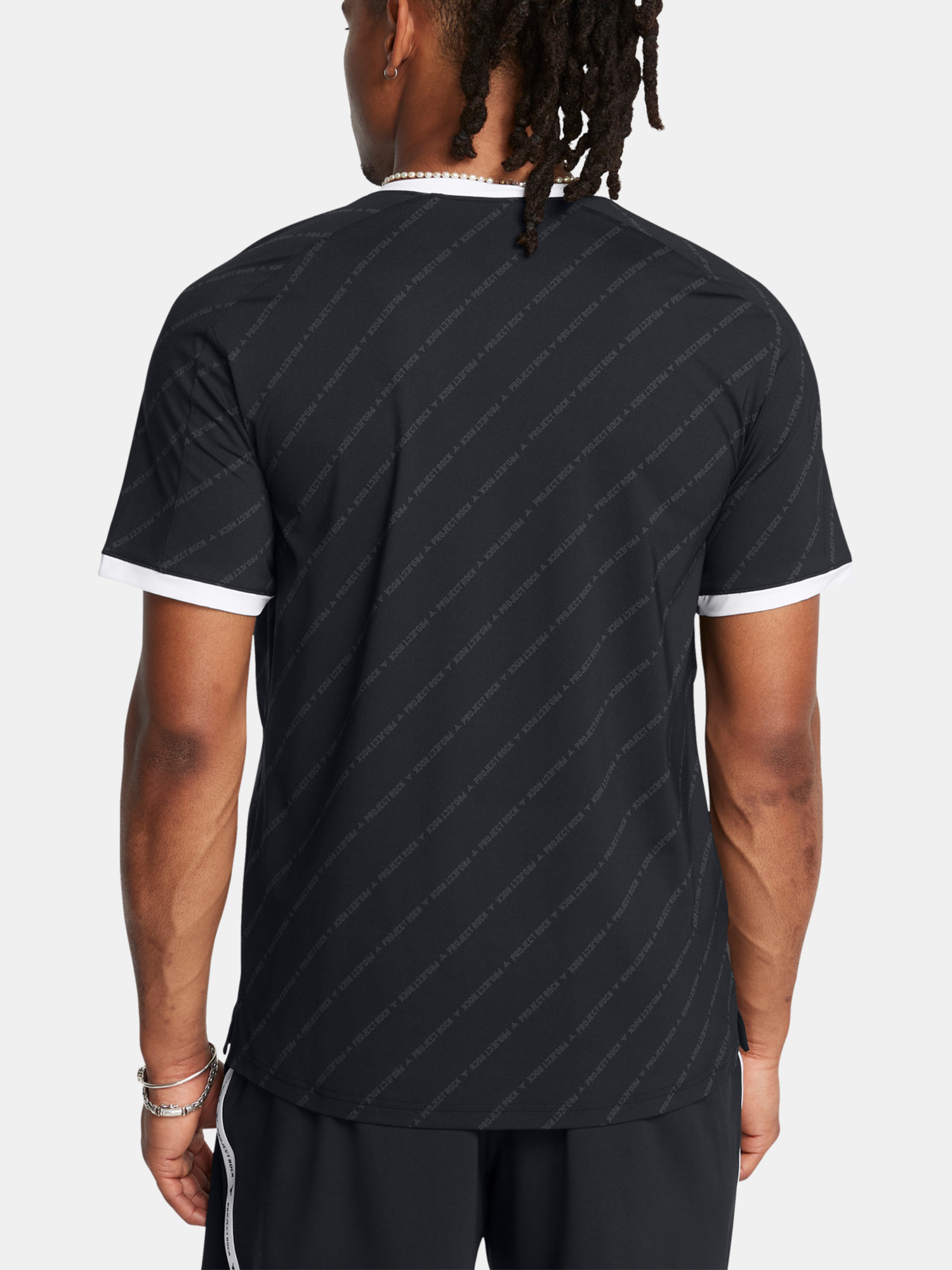 Under Armour T-Shirt Pjt Rck Rugby Shirt-BLK - Men