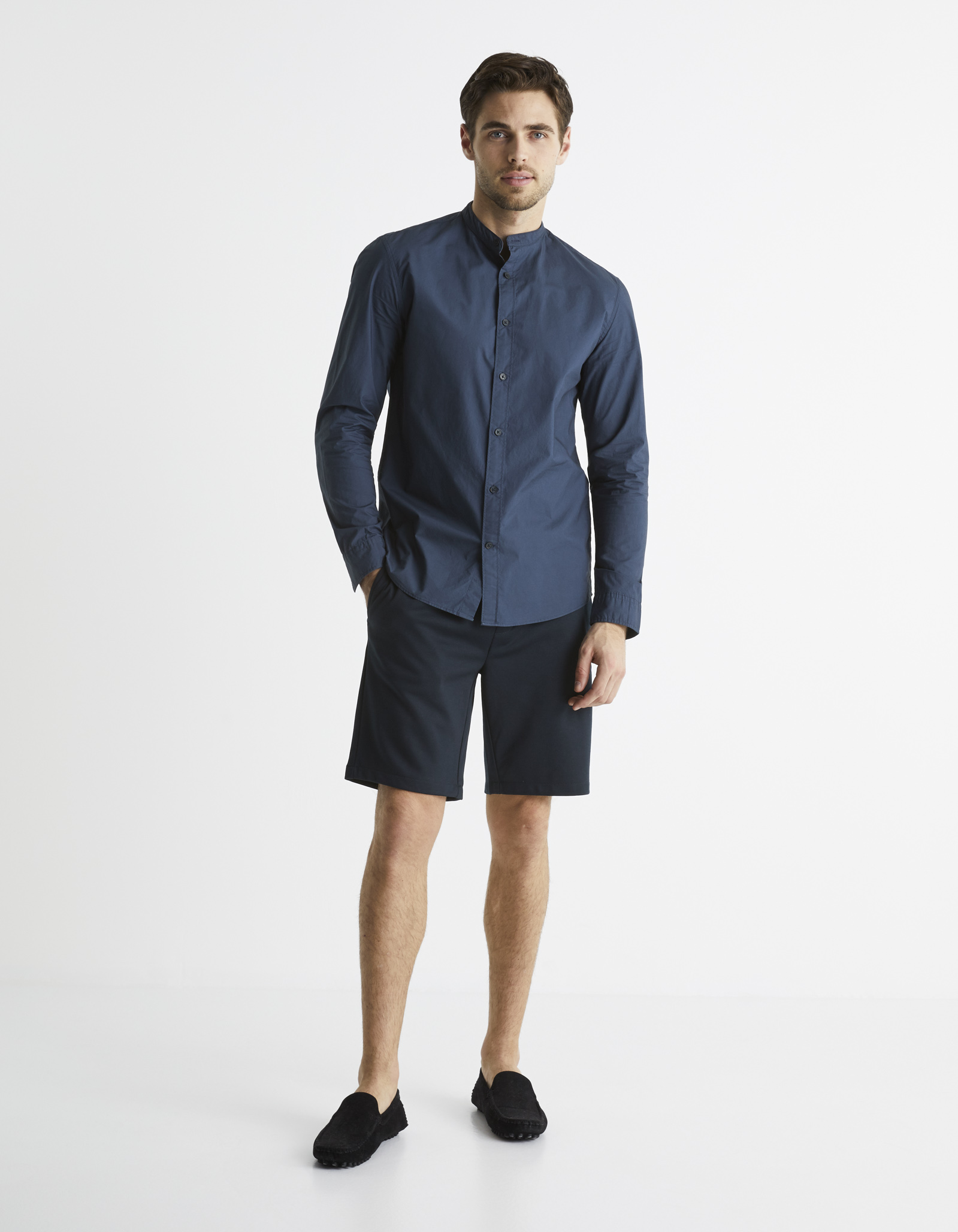 Celio Bamaopeach Long Sleeve Shirt - Men