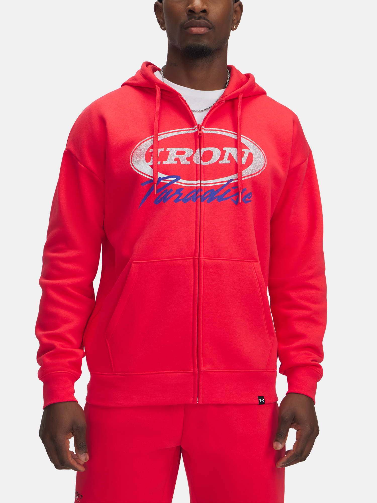 Men&#039;s sweatshirt Under Armour Pjt Rock Icon Fleece FZ - Men&#039;s