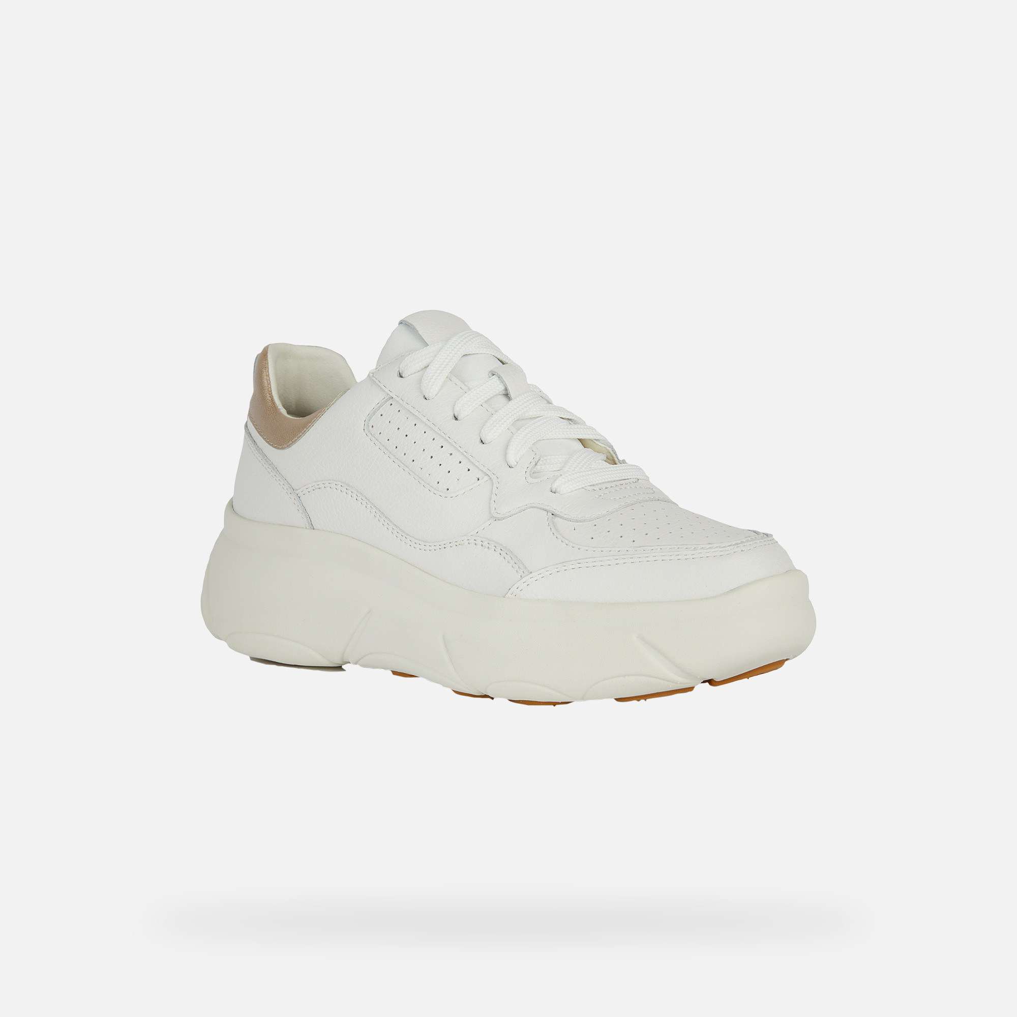 White Women's Sneakers Geox Nebula 2.0 X - Women's