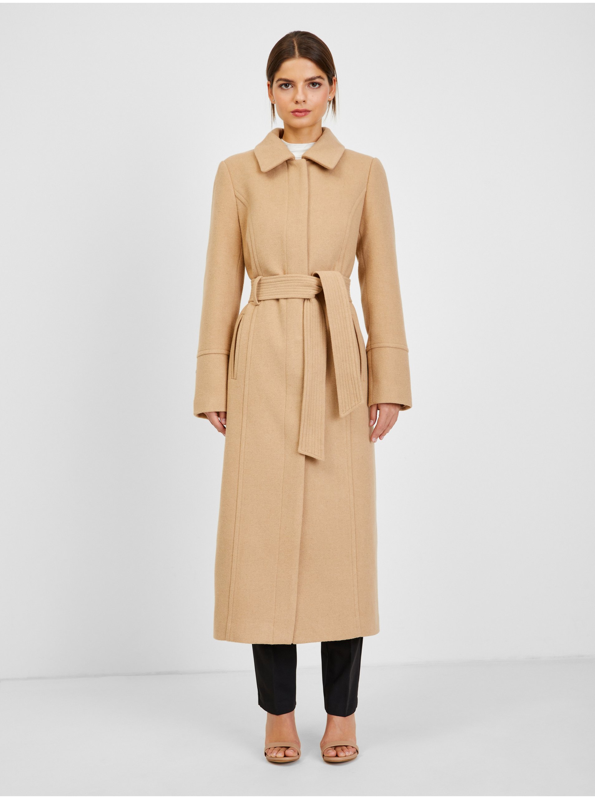 Dámsky kabát Orsay Beige