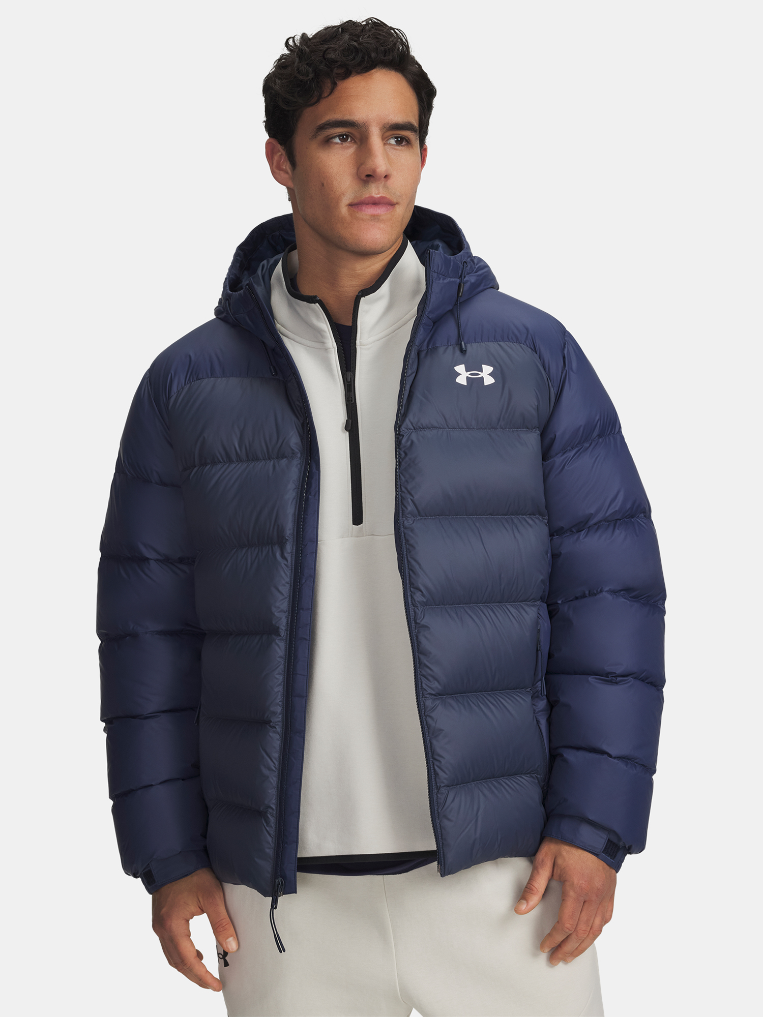 Men&#039;s Under Armour UA Sportswear Down Jacket Jkt-BLU - Mens