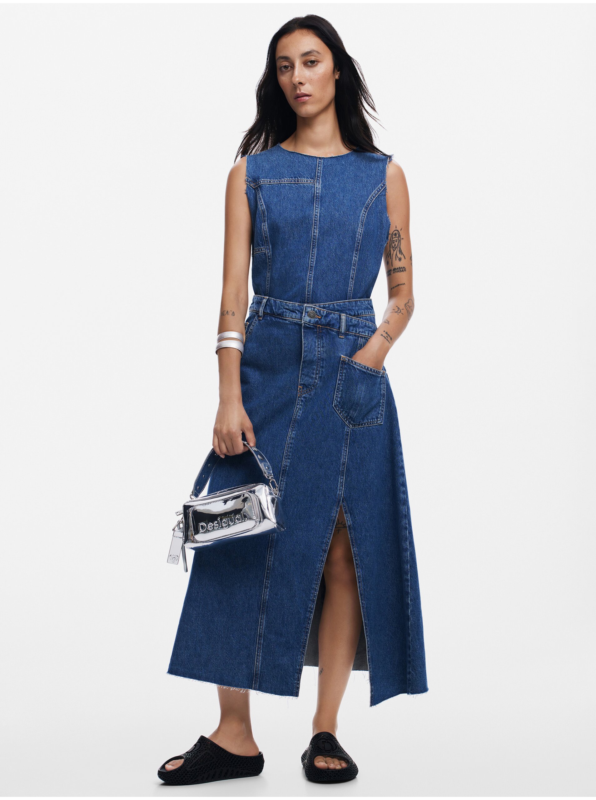 Women's Desigual Nueva York denim dress - Women's