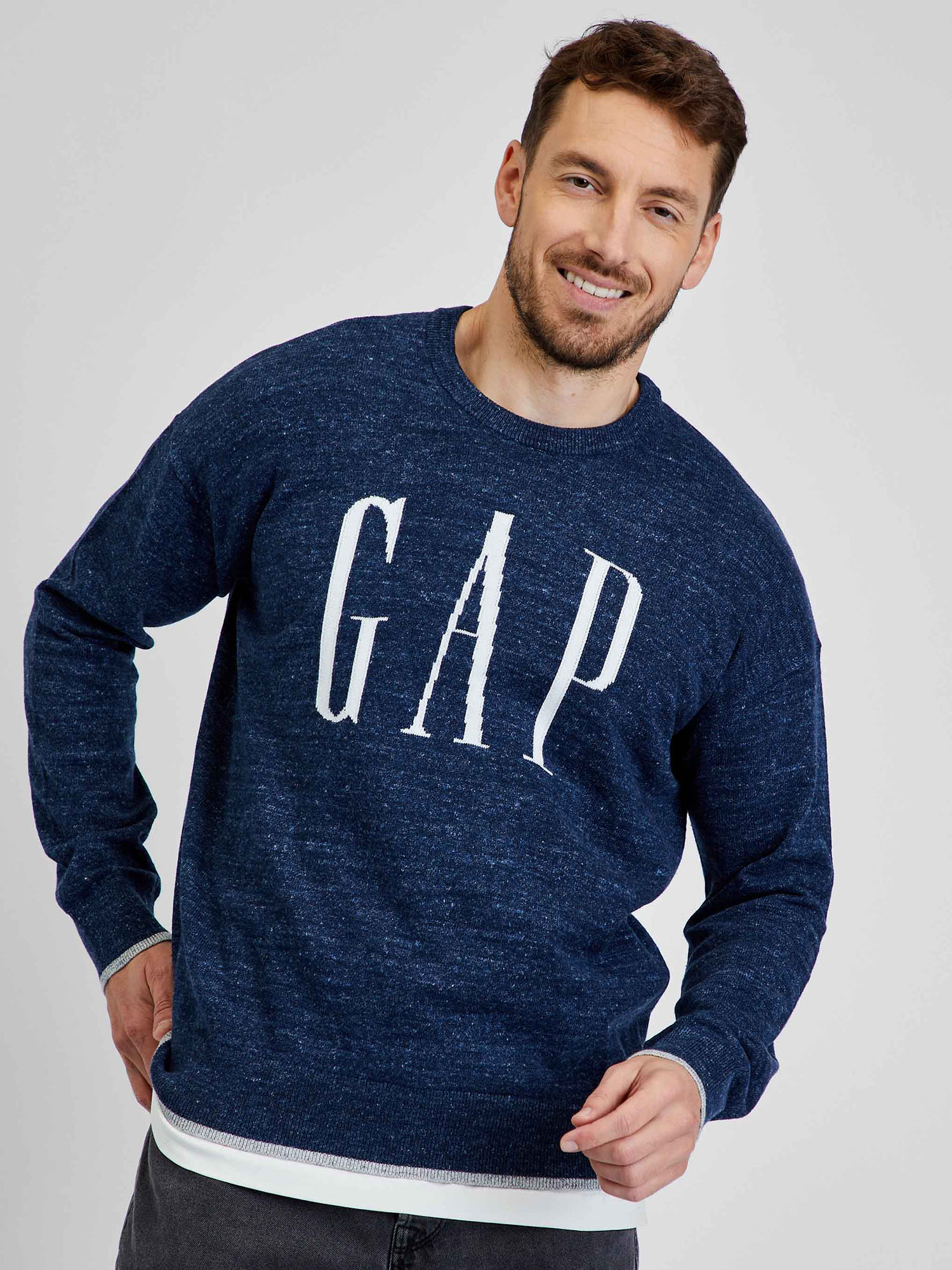 Sweater With Gap Logo - Men