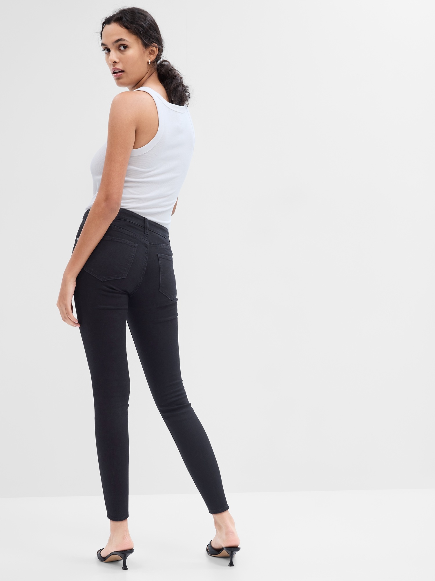 GAP Džíny mid rise universal legging jeans