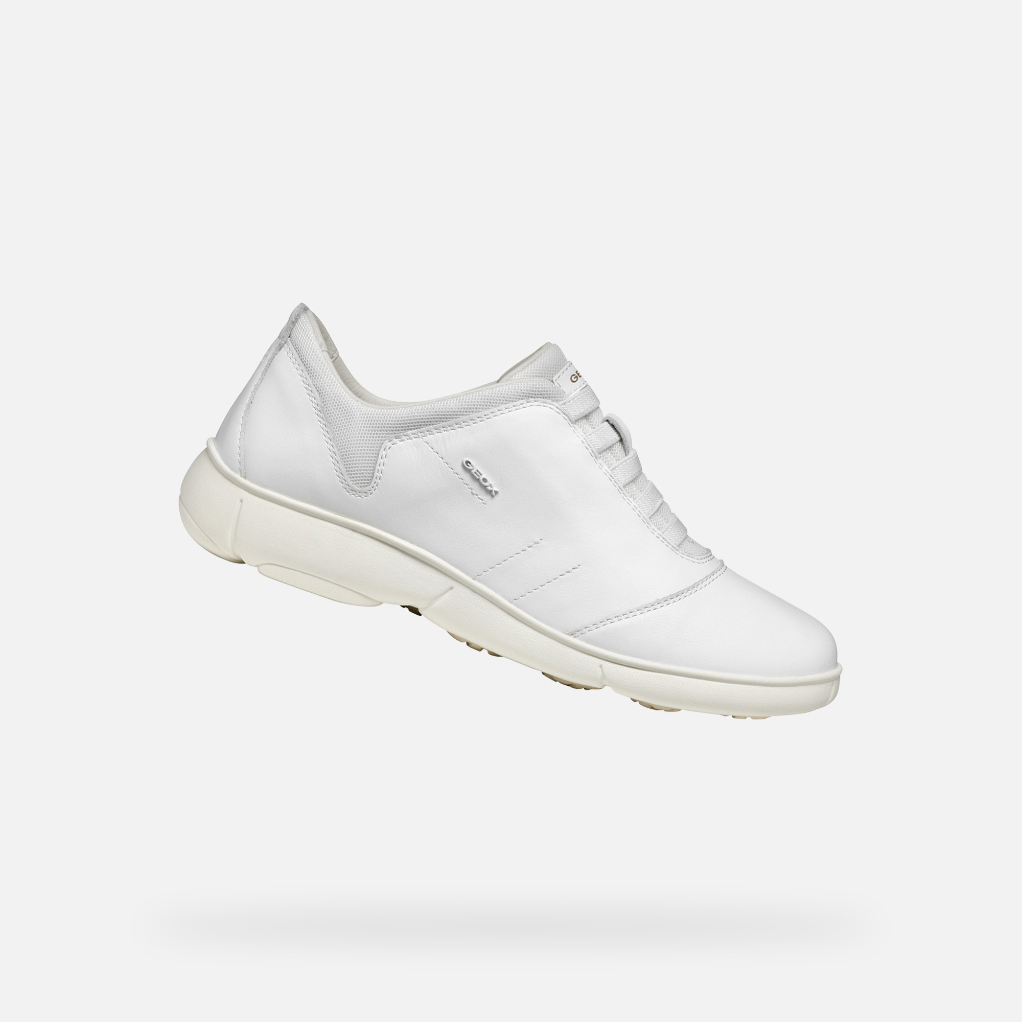 Women's White Geox Nebula 2.0 Sneakers - Women's