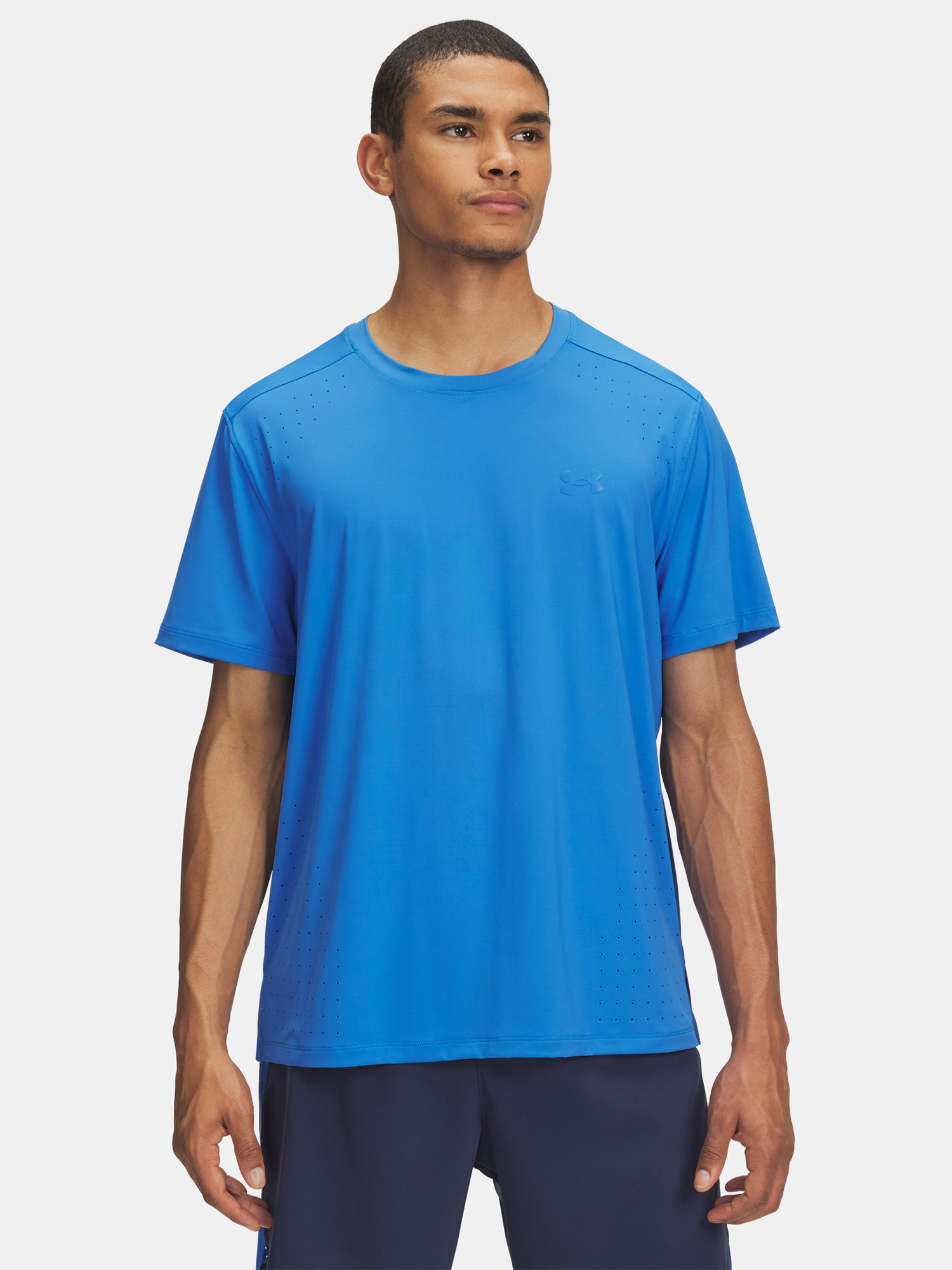 Men's T-shirt Under Armour UA LAUNCH ELITE SHORTSLEEVE-BLU - Men's