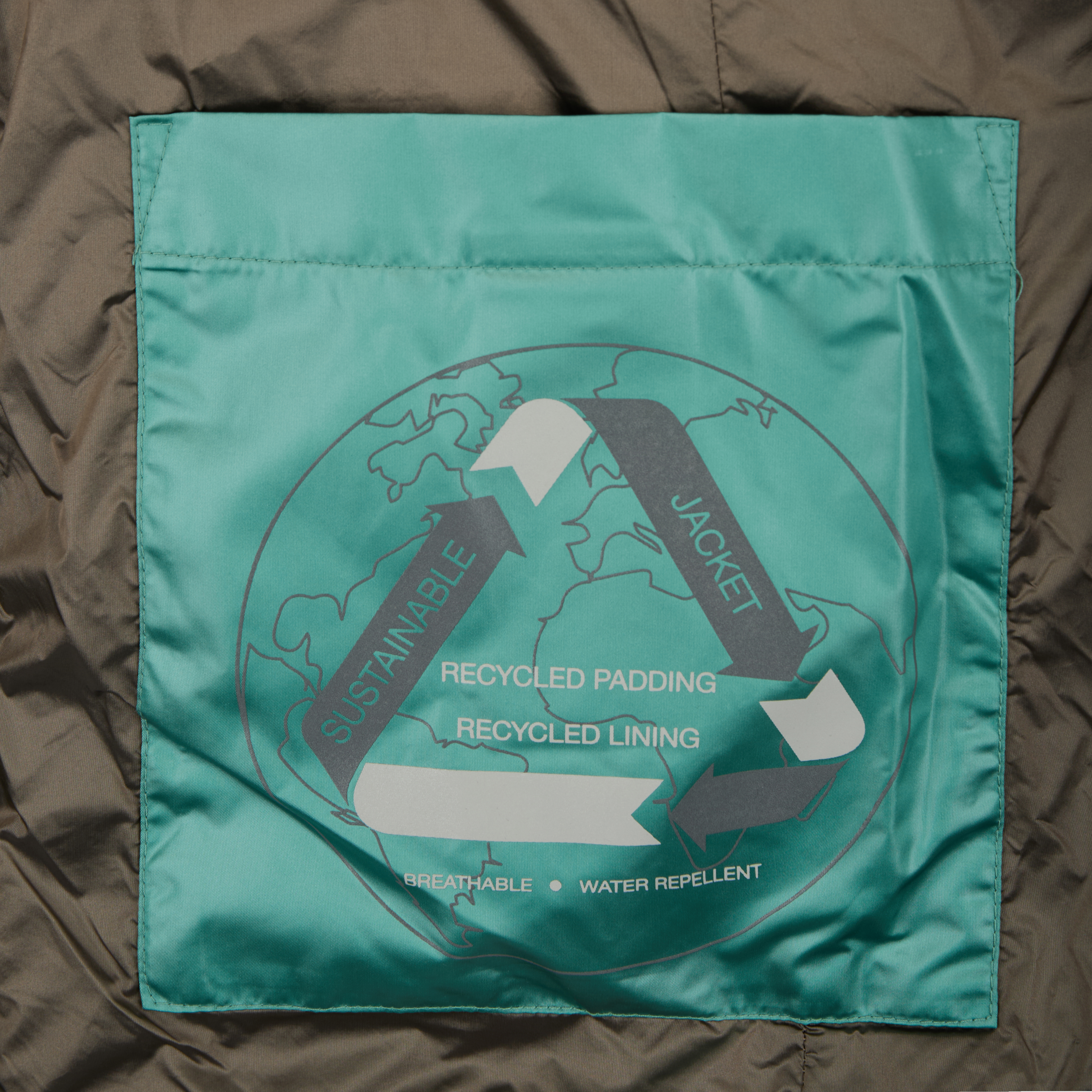 Geacă de damă Geox Zosma turcoaz cu puf