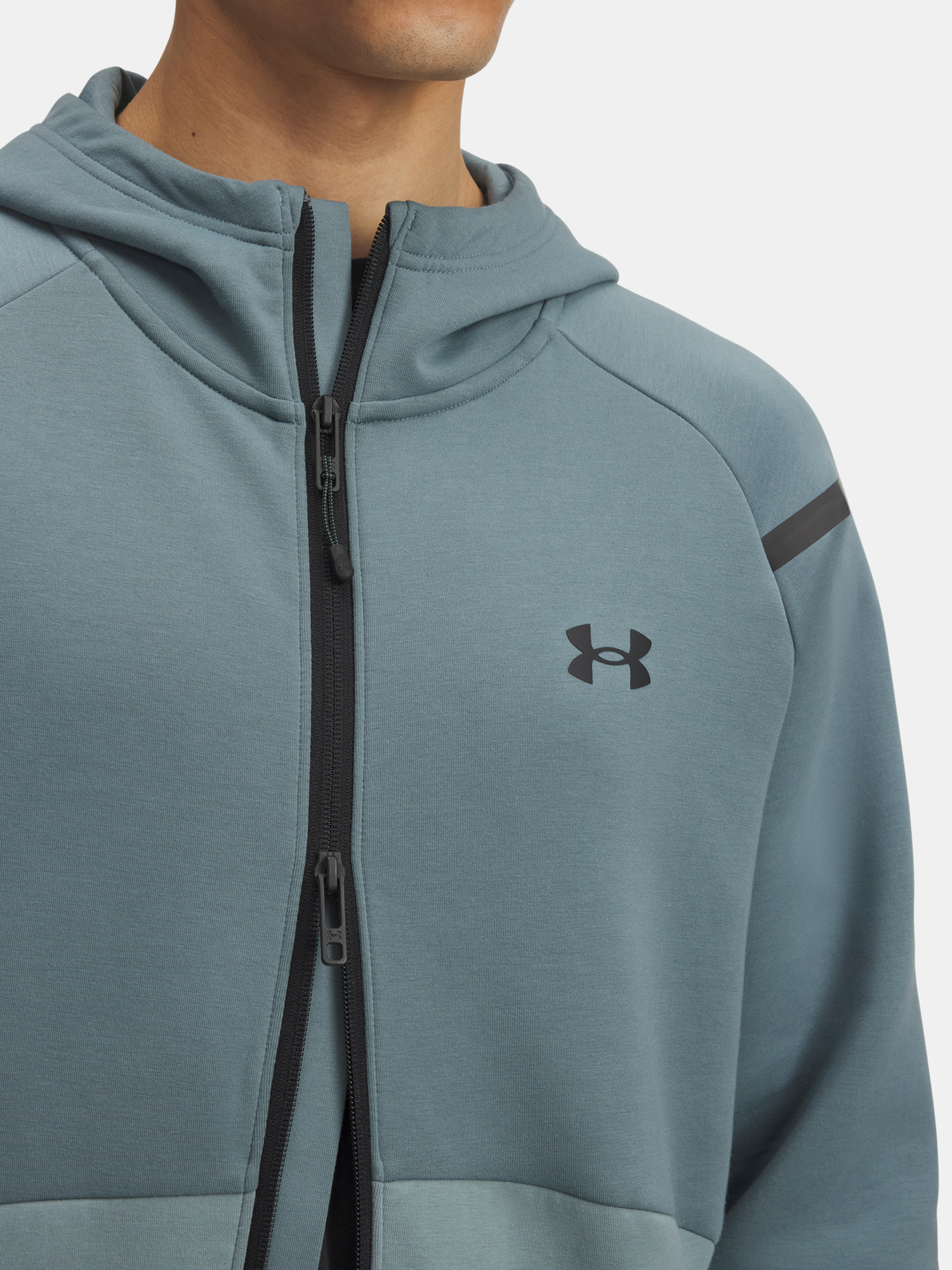 Men&#039;s Under Armour UA Unstoppable Flc FZ HD EU-BLU - Men&#039;s Sweatshirt