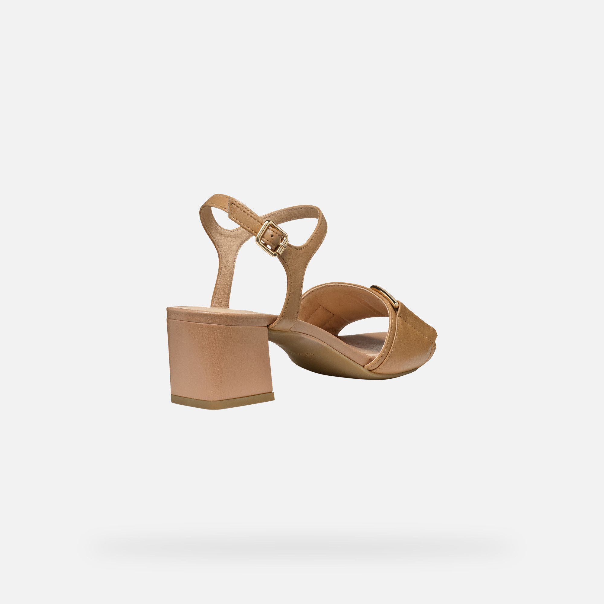Beige women&#039;s sandals Geox Neeraklia 50 - Women&#039;s
