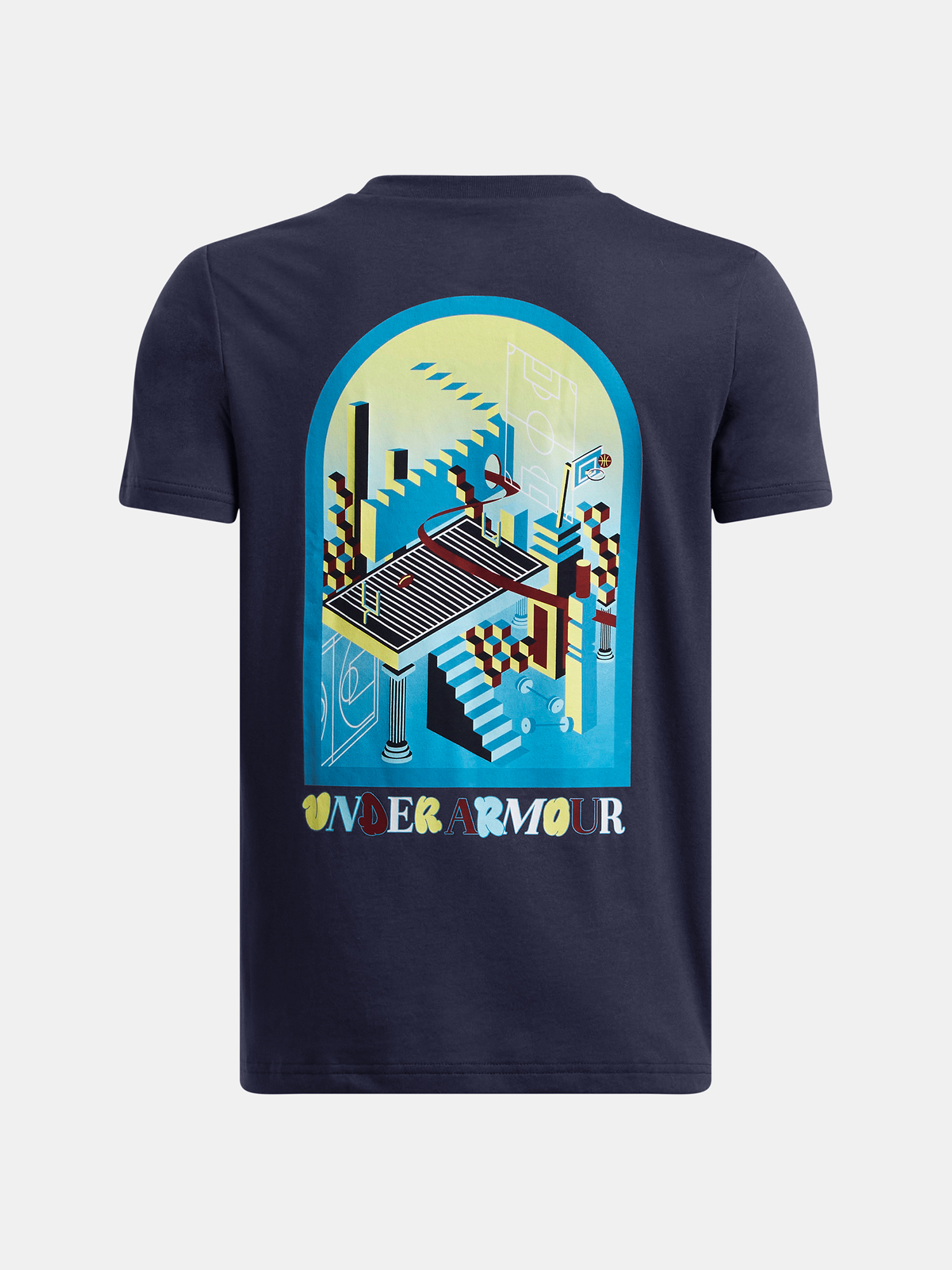 Boys' T-shirt Under Armour UA B PORTAL LOGO SS - Boys