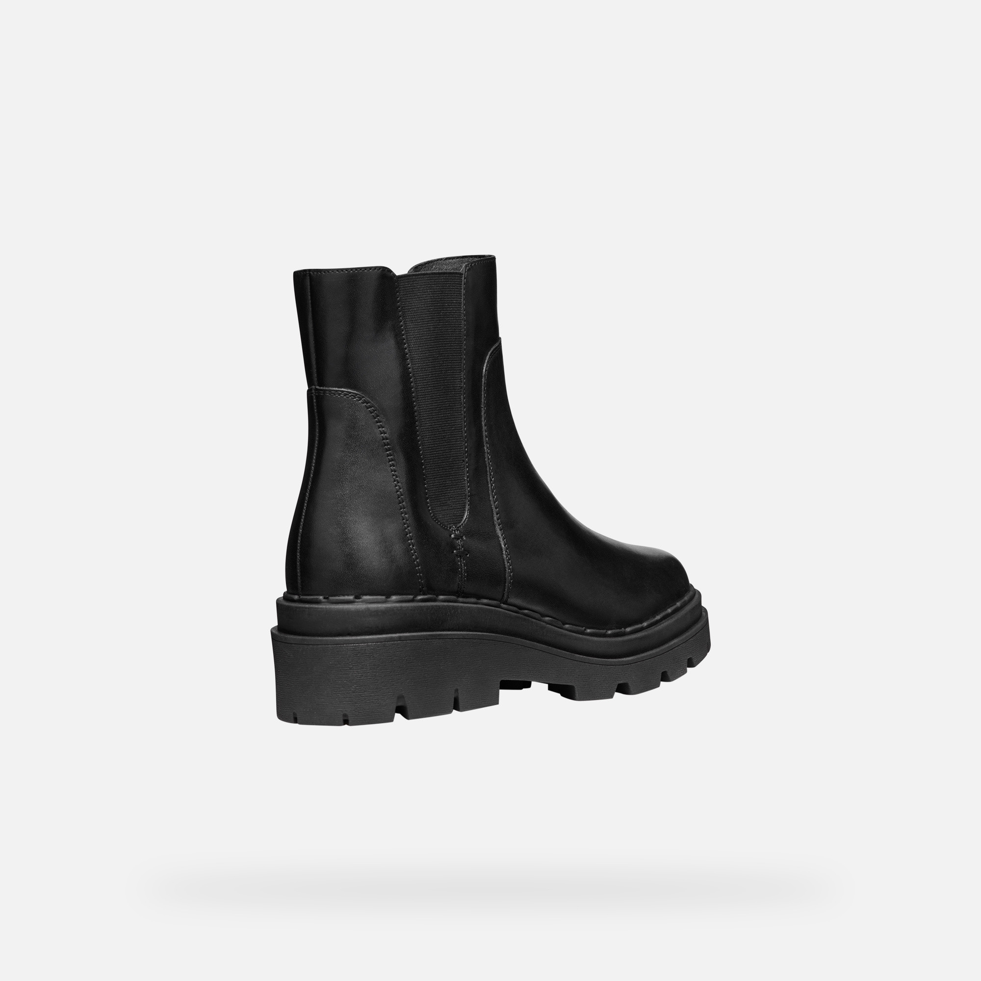 Black women's ankle boots Geox Felleny - Women's