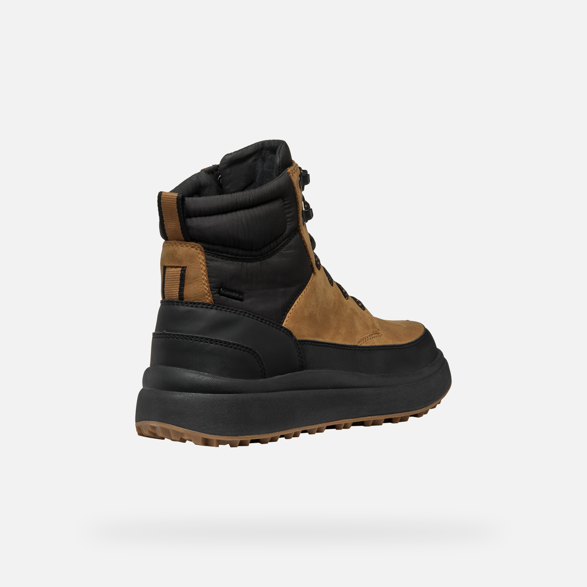 Orange men&#039;s ankle boots Geox Granito + Grip A - Men