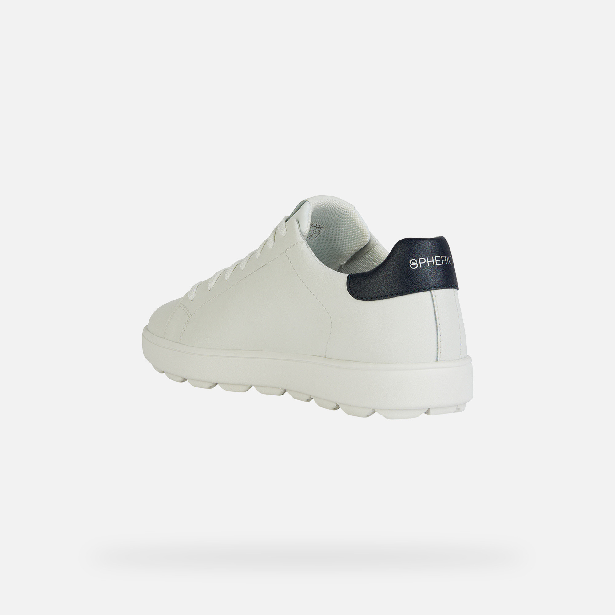 White men's sneakers Geox Spherica ECUB-1 - Men