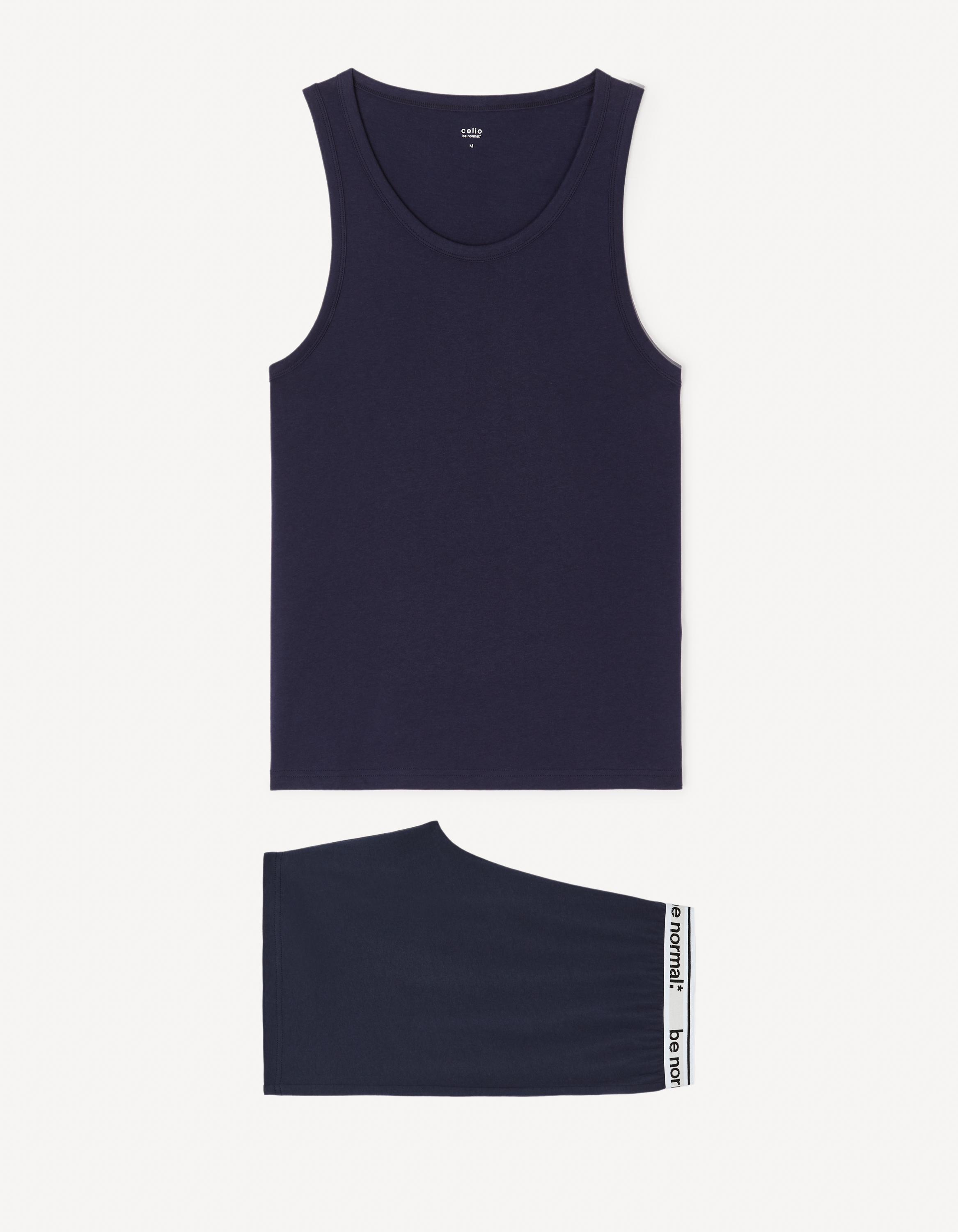 Celio Cotton short pajamas Jipyvac - Men's
