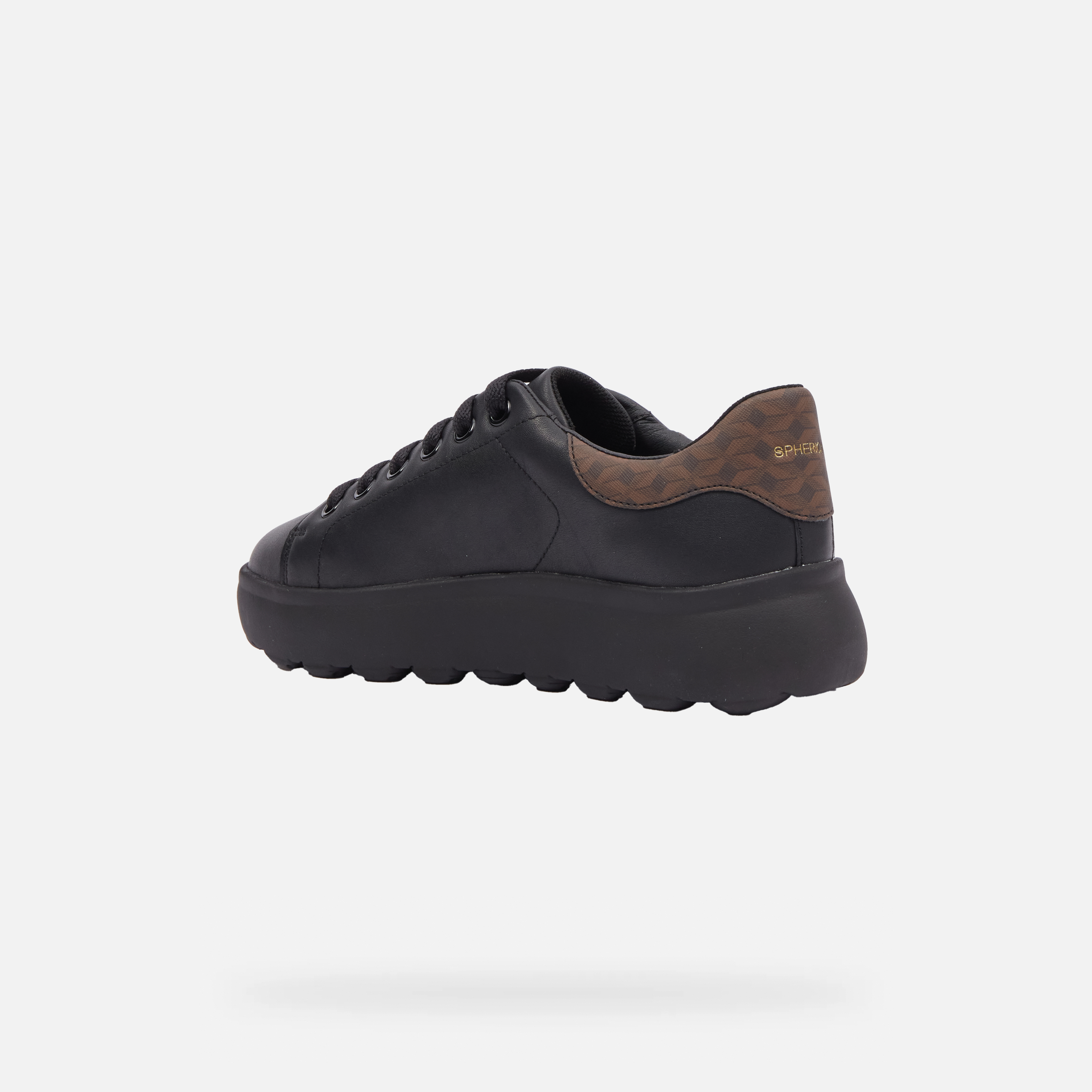 Black women's sneakers Geox Spherica EC4.1 - Women's