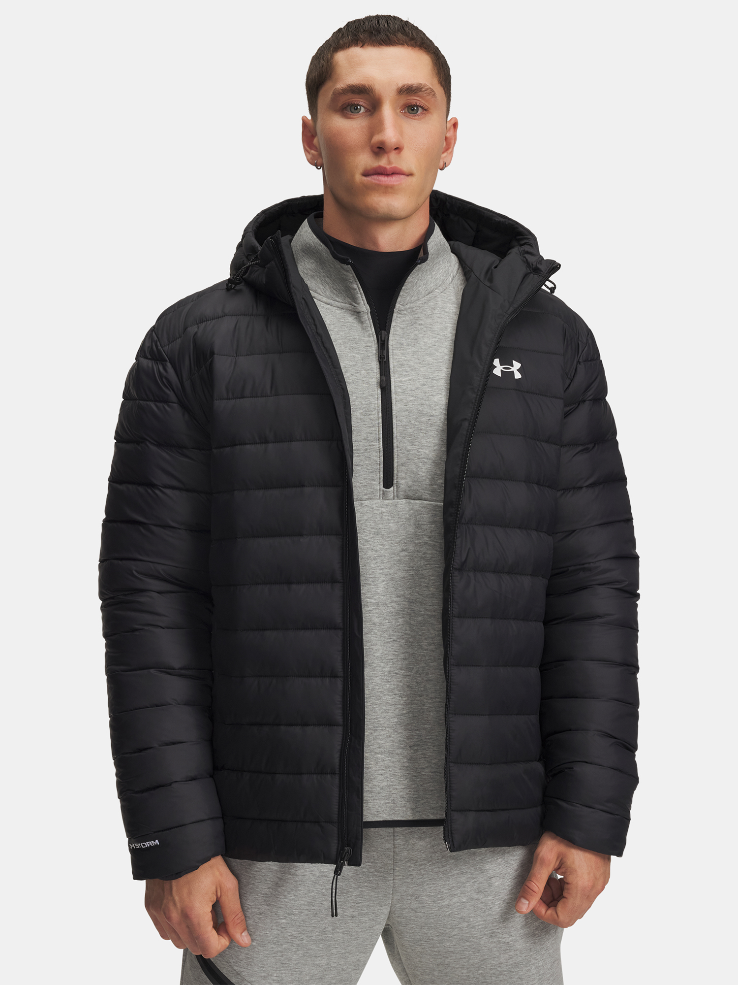 Men&#039;s Under Armour UA Sportswear Jacket Ins Jkt-BLK - Mens