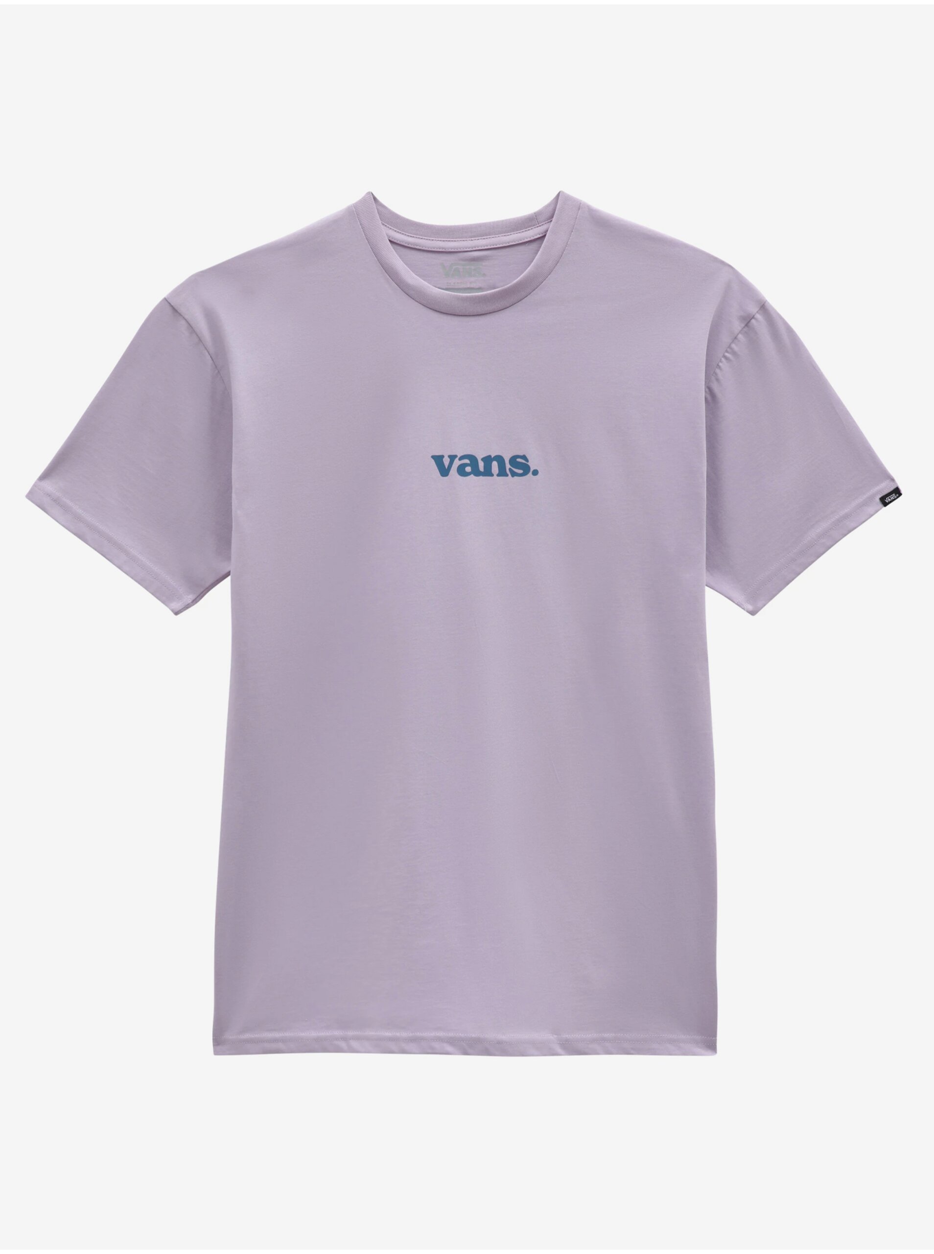 Levně Světle fialové pánské tričko VANS Lower Corecase - Pánské