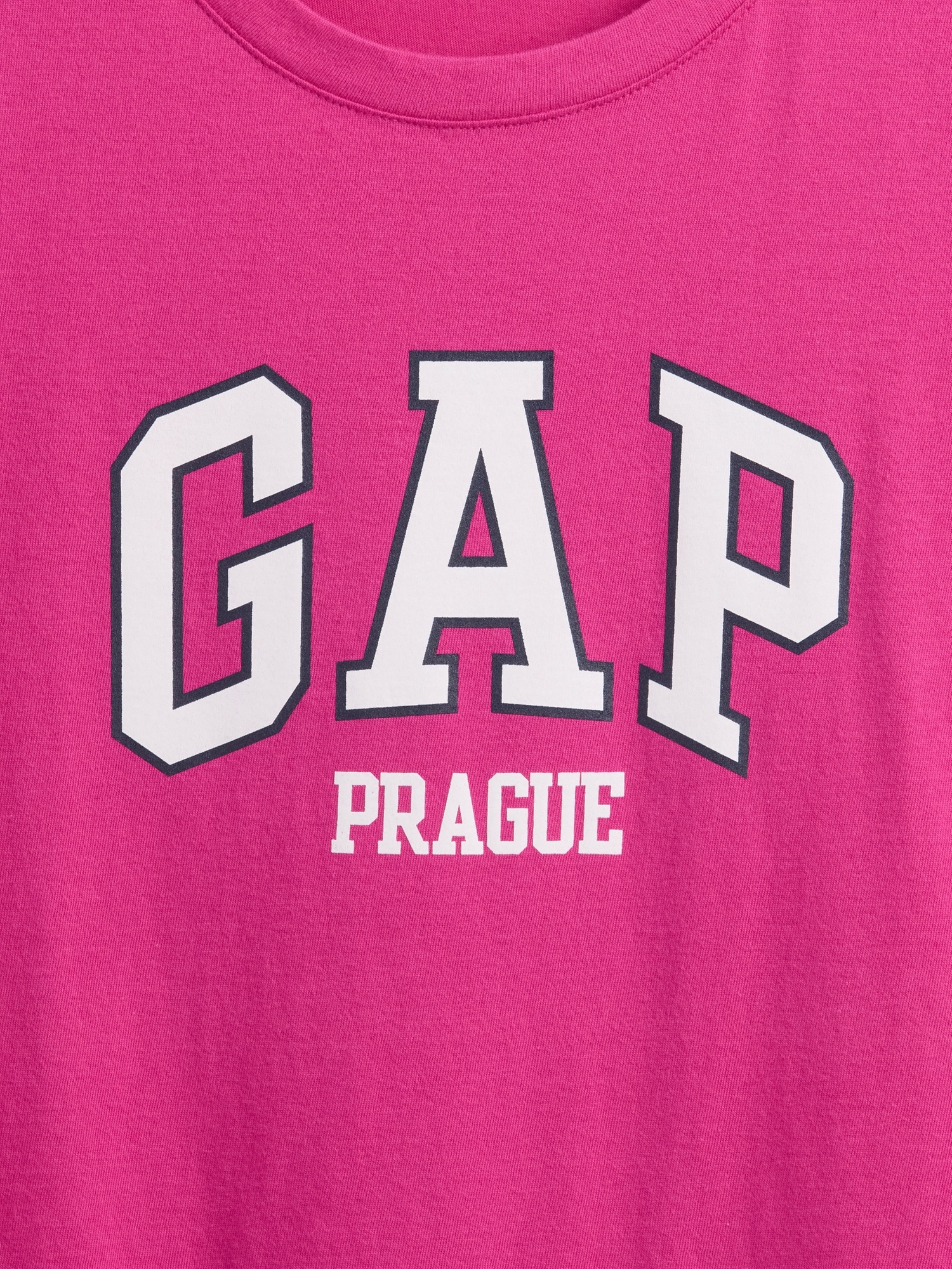 GAP T-shirt with logo Prague - Women's