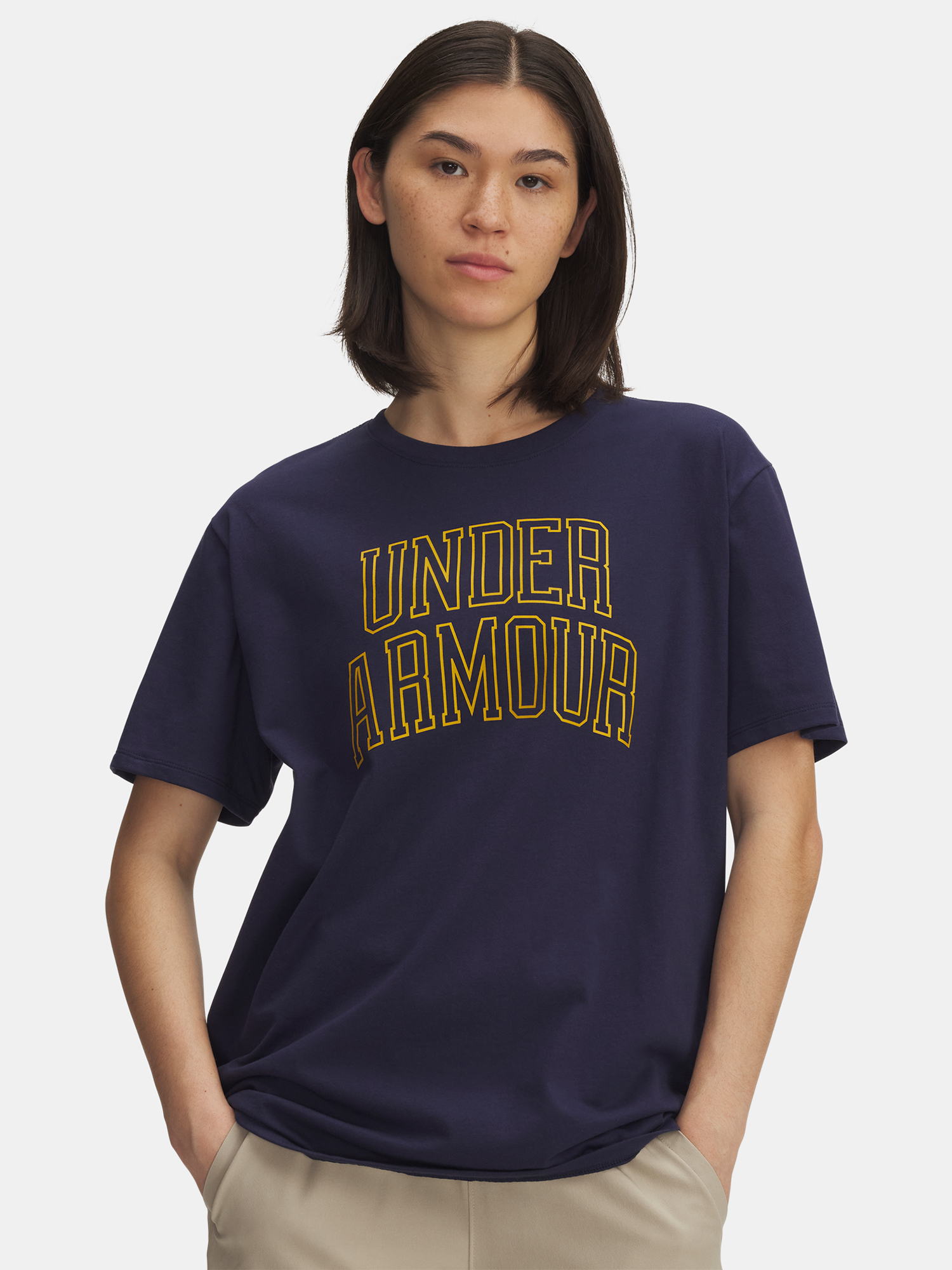 Under Armour Rival OS Campus Tee-BLU T-Shirt - Women's T-Shirt
