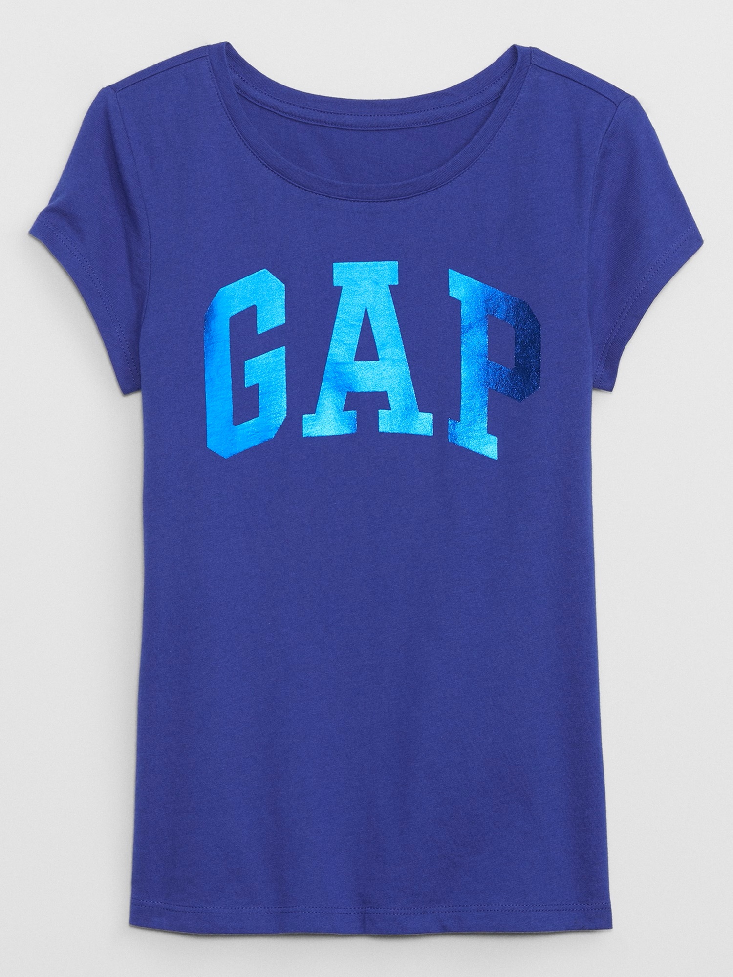 GAP Children's T-shirt With Metallic Logo - Girls