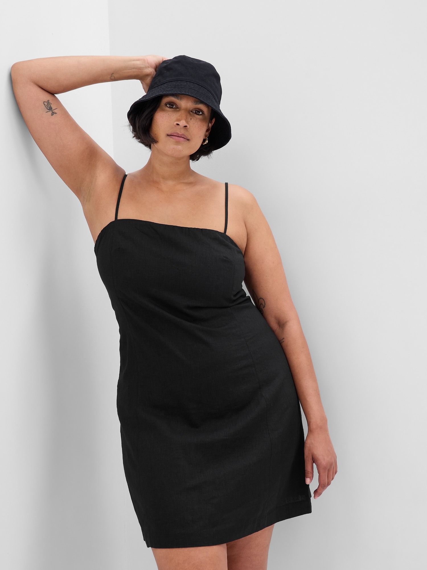 Rochii casual pentru femei GAP - negru