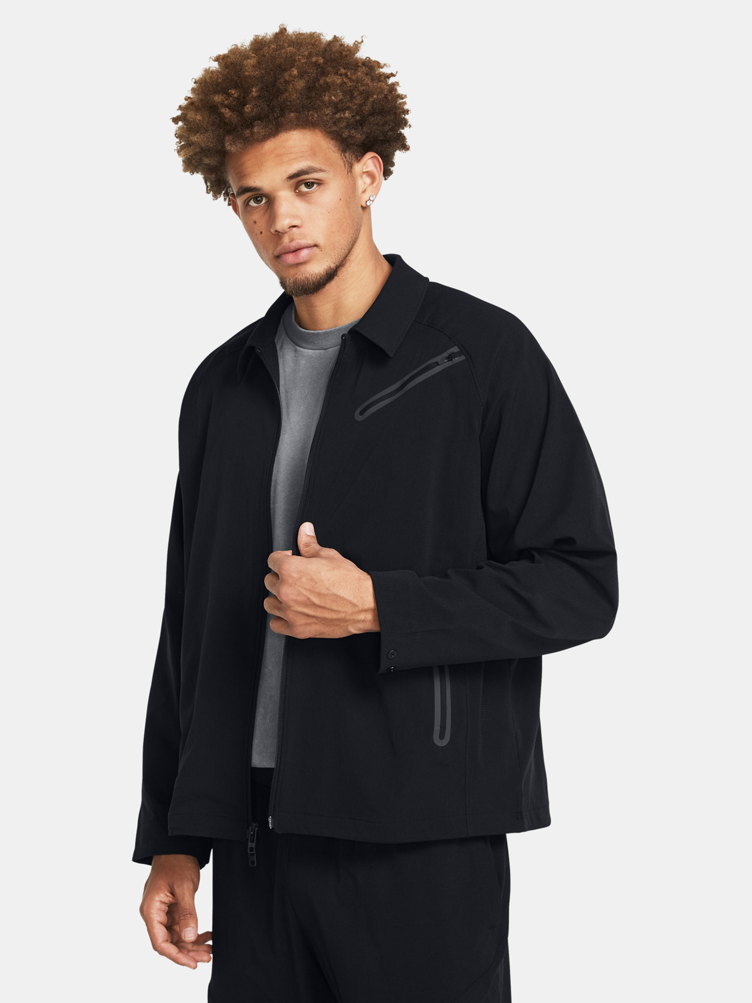 Men's jacket Under Armour UA Unstoppable Vented Jkt-BLK - Men