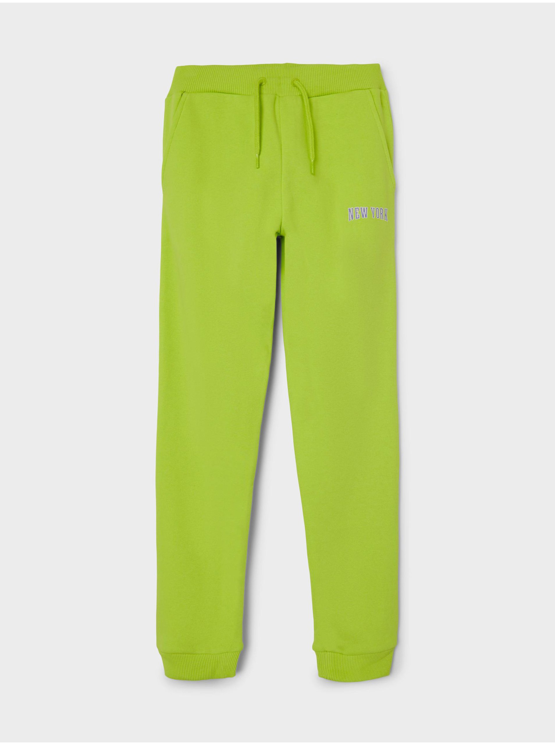 Light Green Girly Sweatpants name it Lola - Girls
