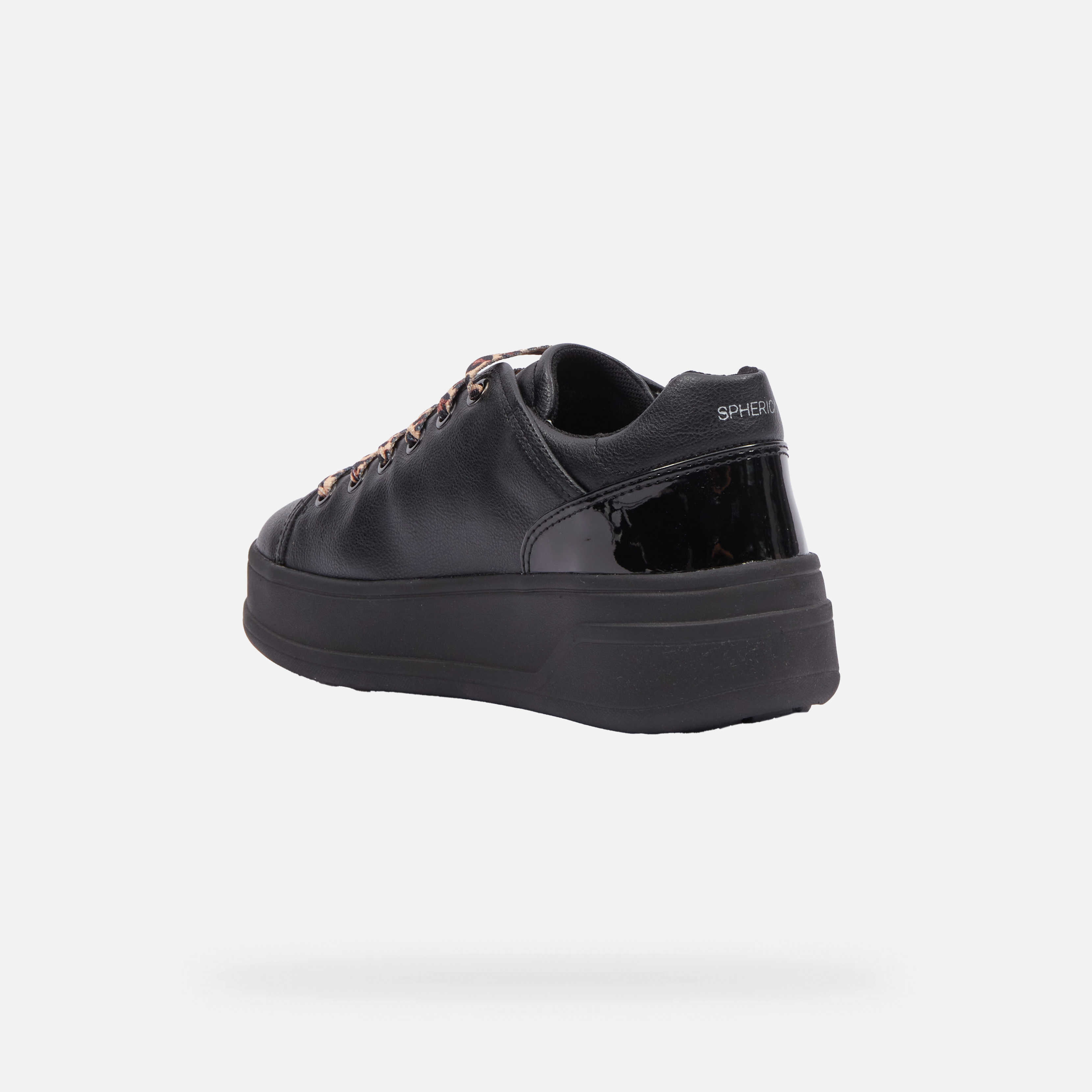 Black women's sneakers Geox Spherica Ecub-2 - Women's