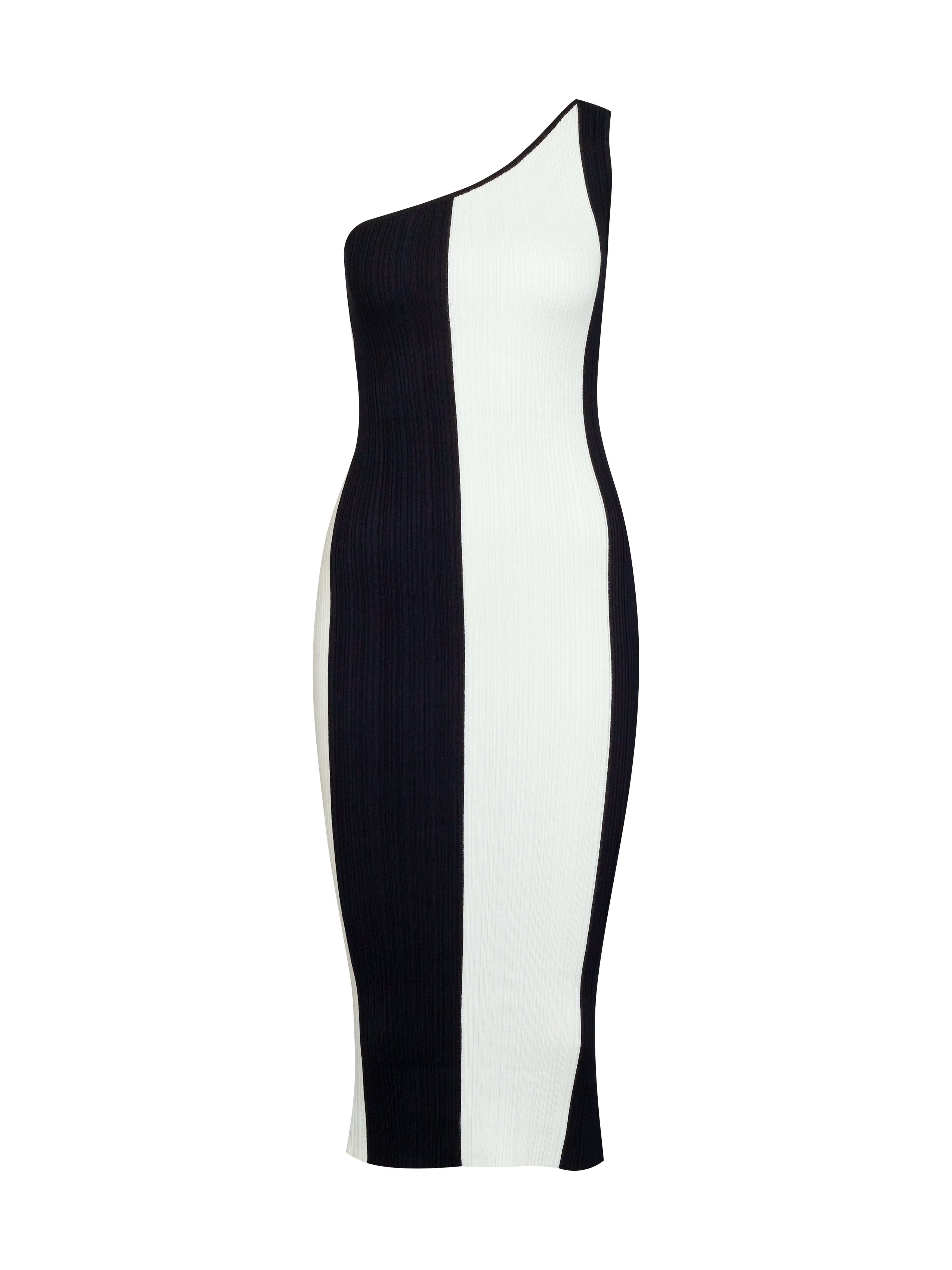 Black and white women's midi dress ORSAY - Women's