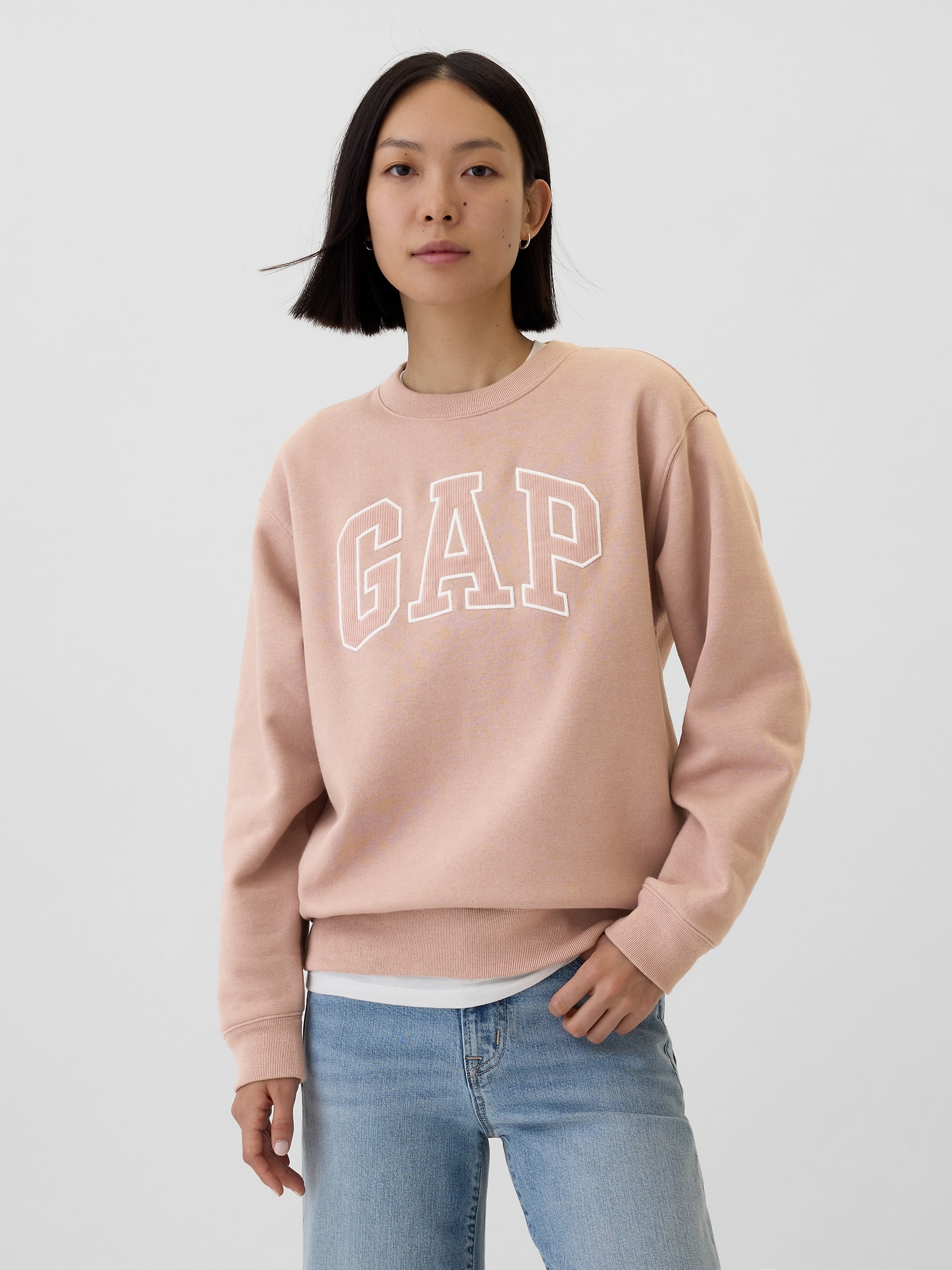 GAP Oversize fleece sweatshirt - Women&#039;s