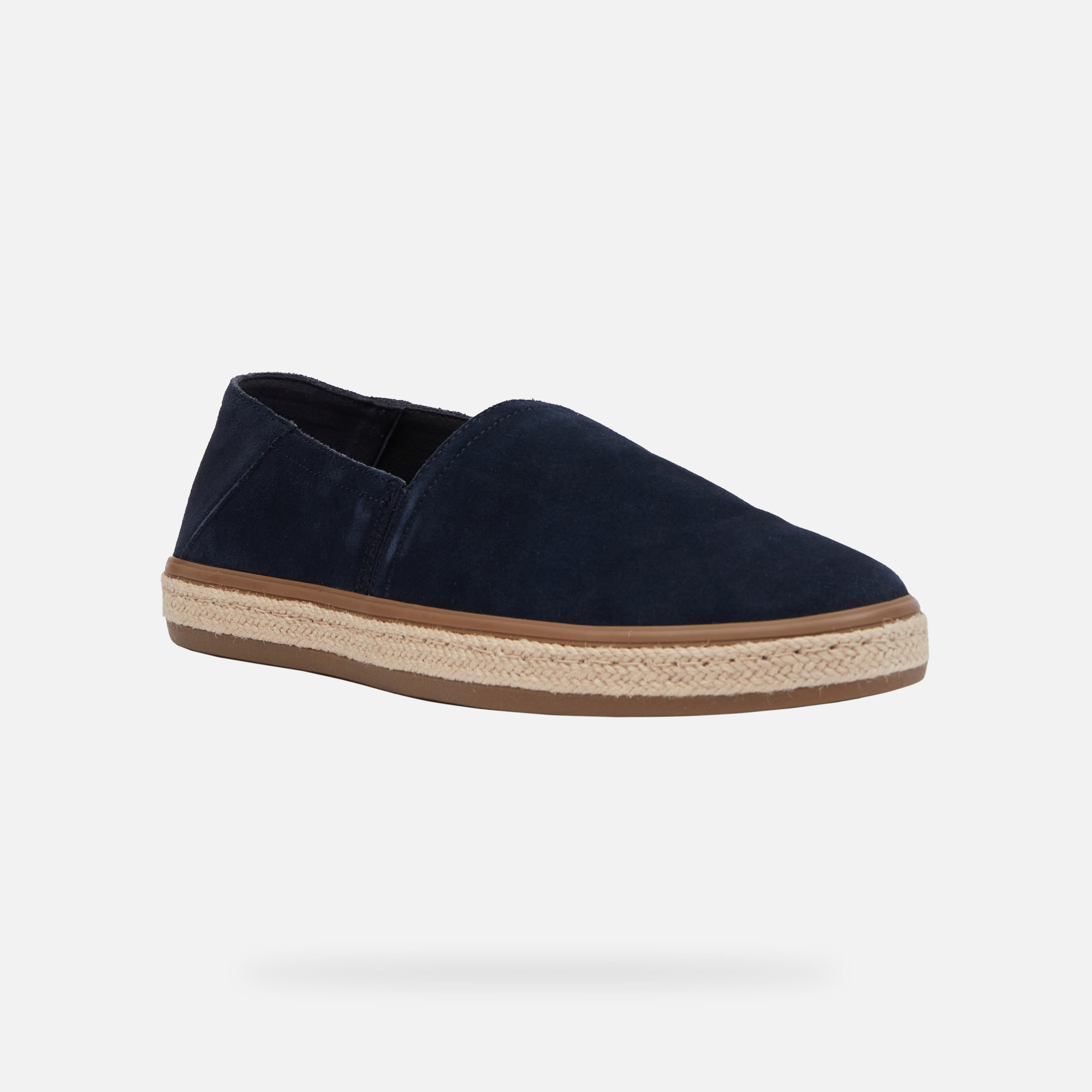 Dark blue men's slip-on espadrilles Geox Pantelleria - Men's